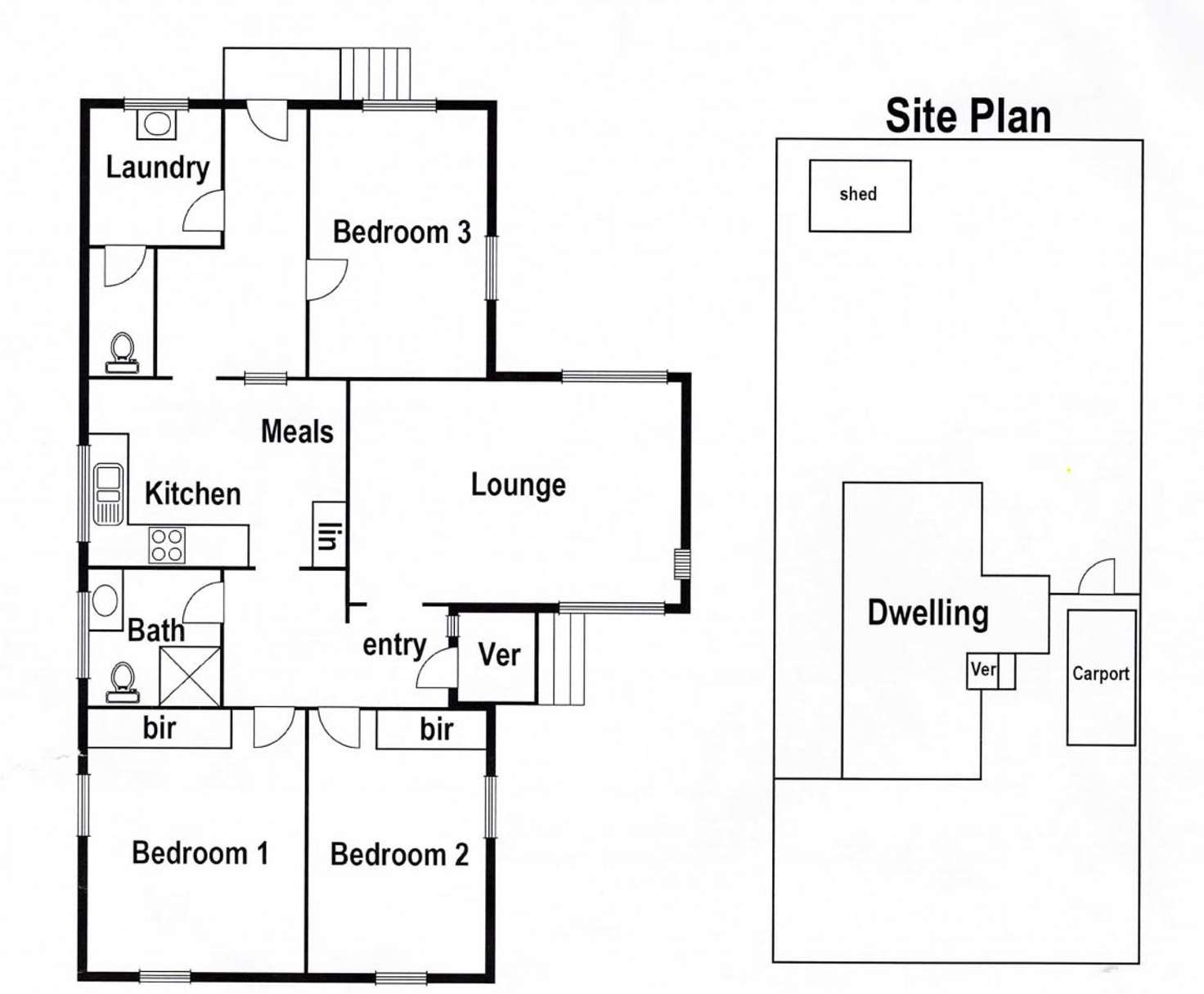 Floorplan of Homely house listing, 28 Drysdale Street, Reservoir VIC 3073