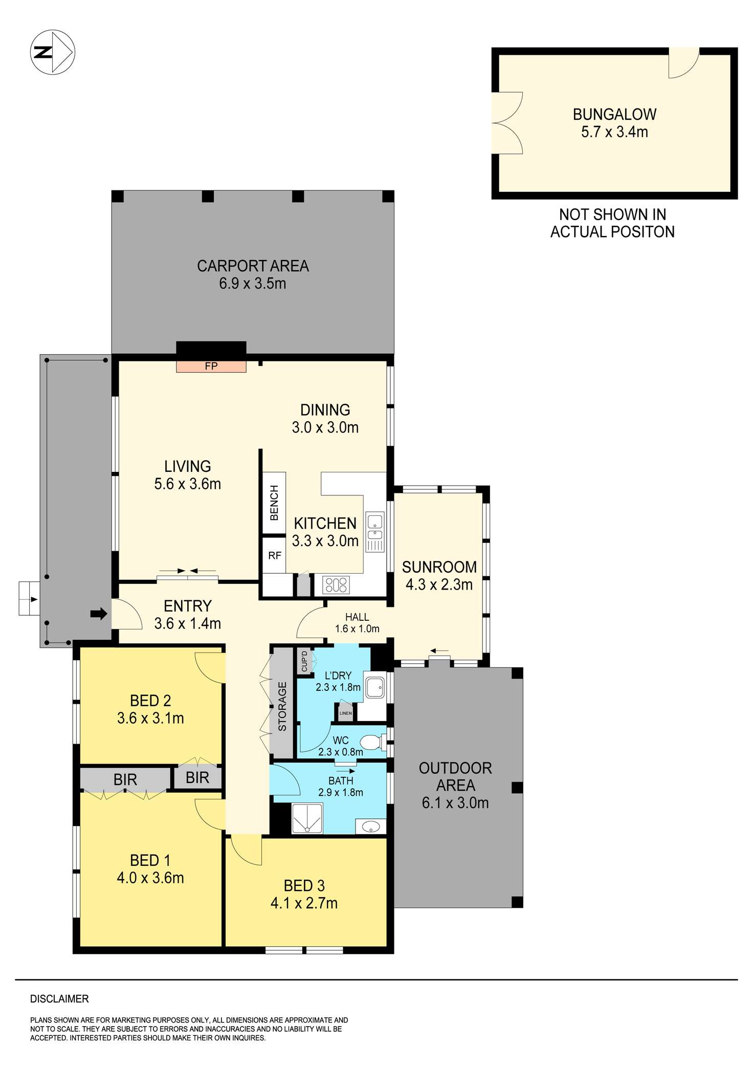 Floorplan of Homely house listing, 52-54 Bradbury Street, Brown Hill VIC 3350