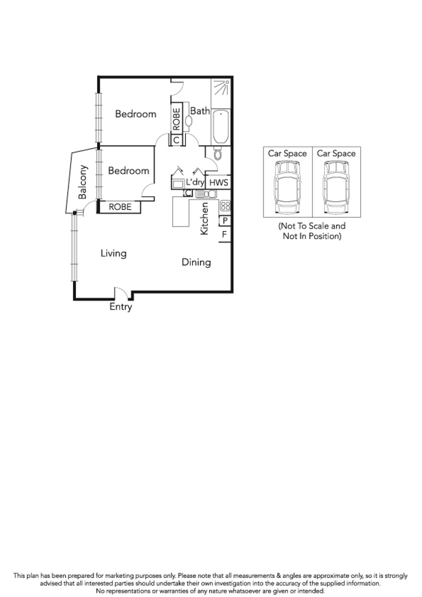 Floorplan of Homely apartment listing, 7/50 Johnston Street, Port Melbourne VIC 3207