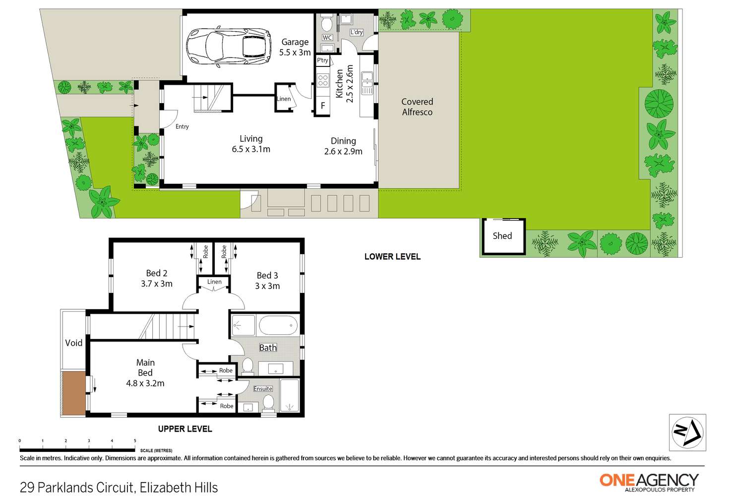 Floorplan of Homely house listing, 29 Parklands Circuit, Elizabeth Hills NSW 2171