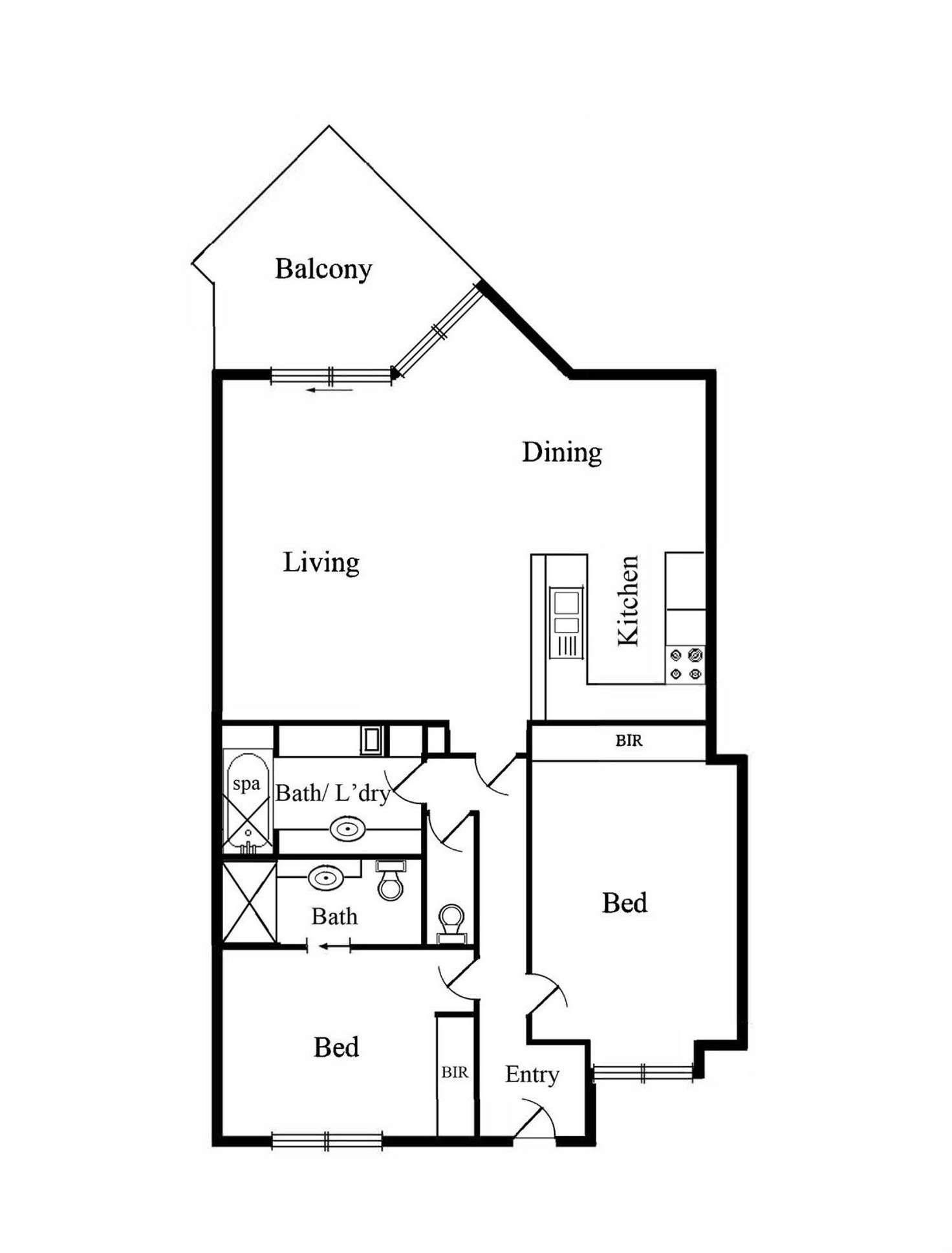 Floorplan of Homely apartment listing, 5/3765 Point Nepean Road, Portsea VIC 3944