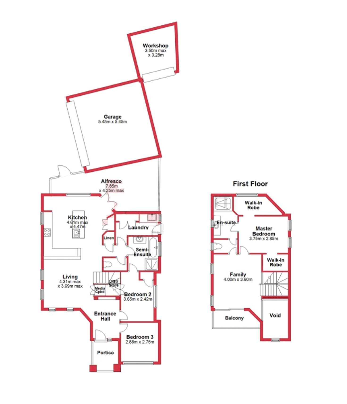 Floorplan of Homely house listing, 2 Regal Court, South Bunbury WA 6230