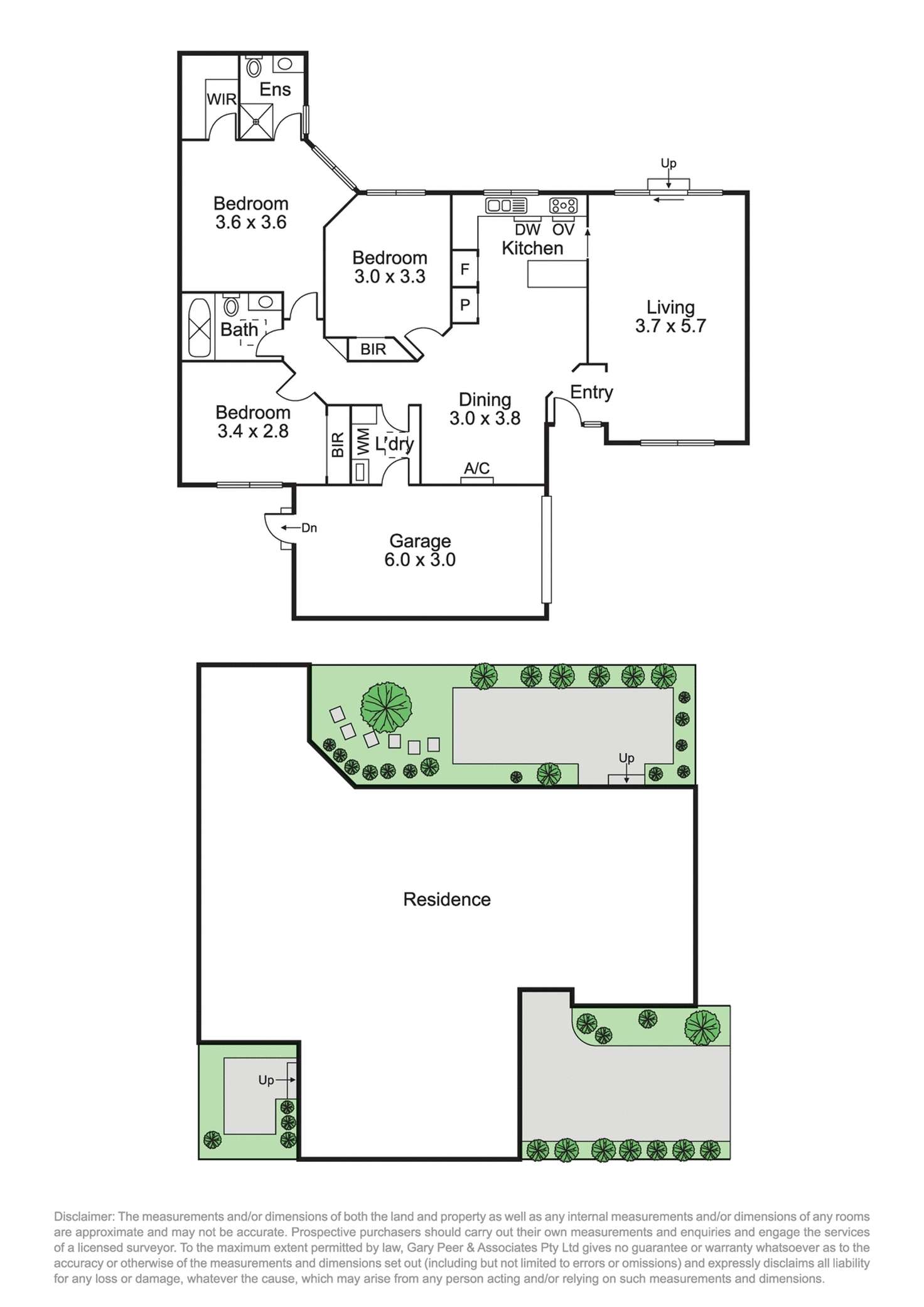 Floorplan of Homely unit listing, 3/267 Grange Road, Ormond VIC 3204