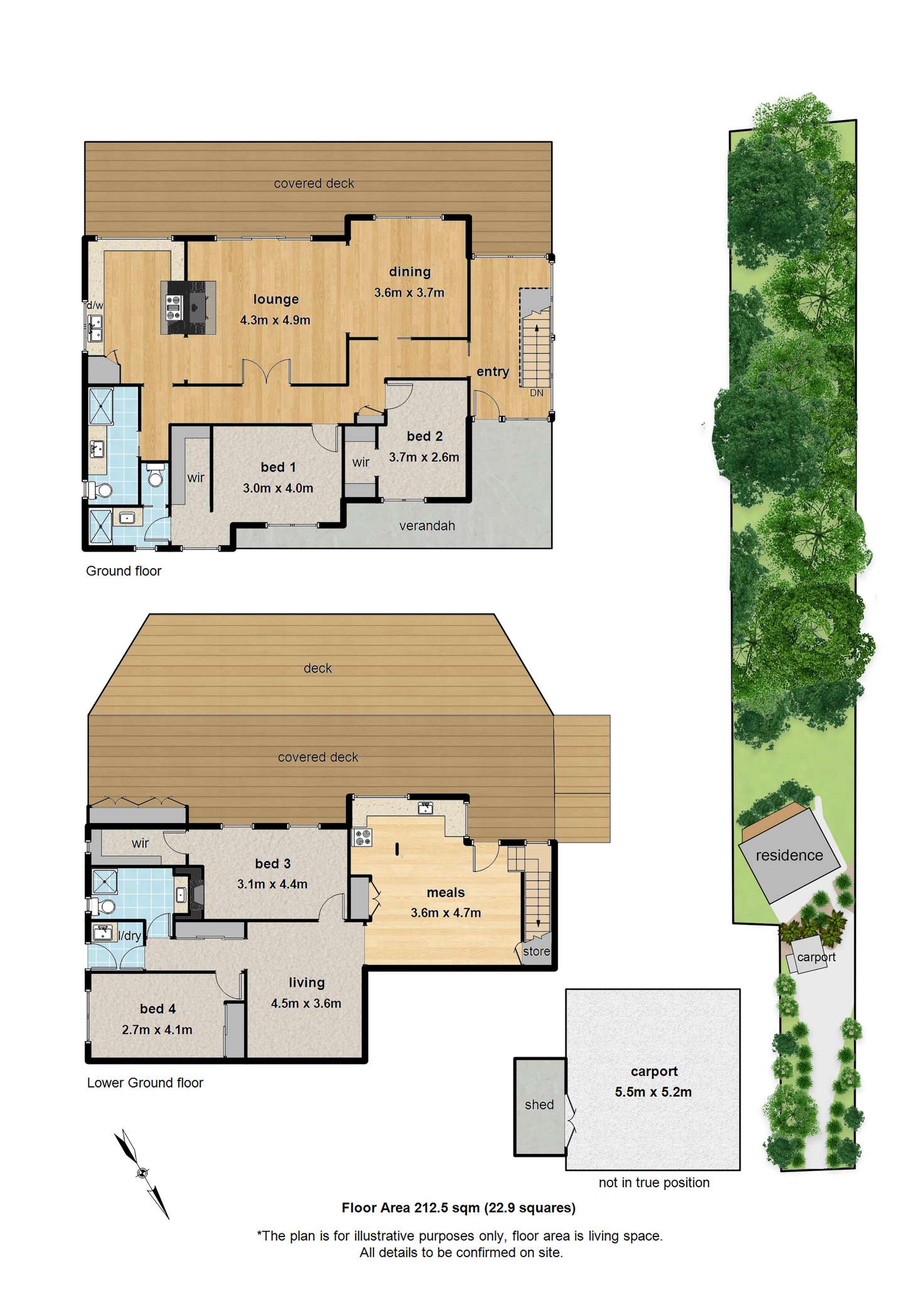 Floorplan of Homely house listing, 42 Belgrave-Ferny Creek Road, Ferny Creek VIC 3786