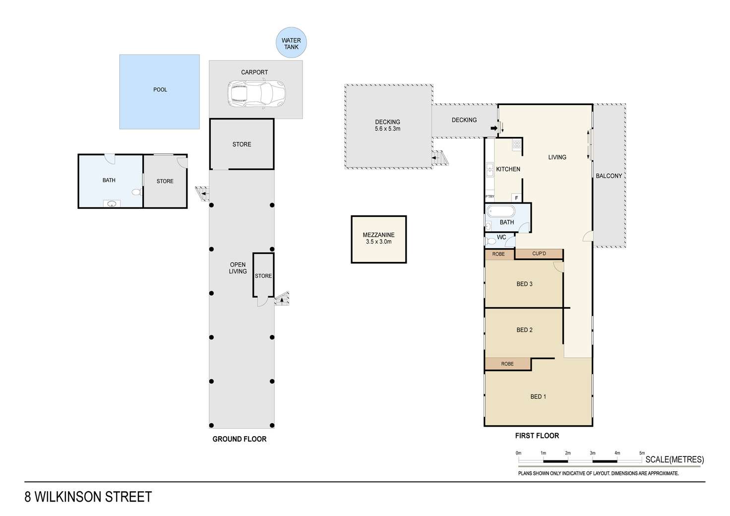 Floorplan of Homely house listing, 8 Wilkinson Street, Parap NT 820