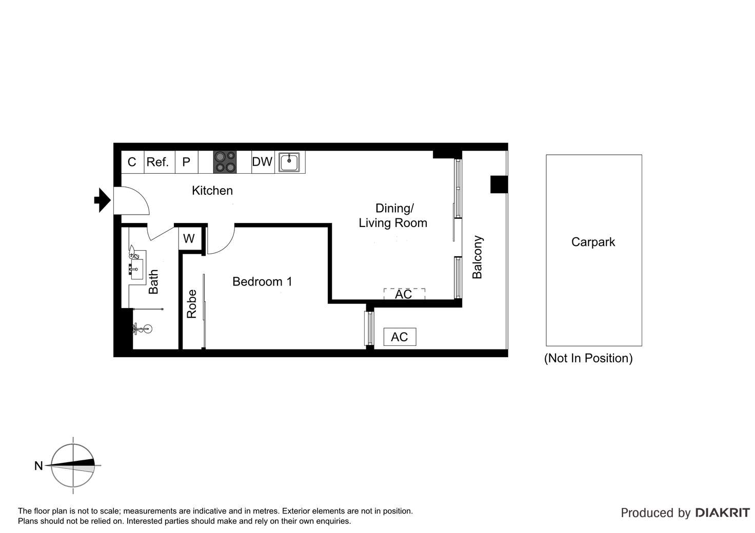 Floorplan of Homely apartment listing, 303/120 High Street, Prahran VIC 3181