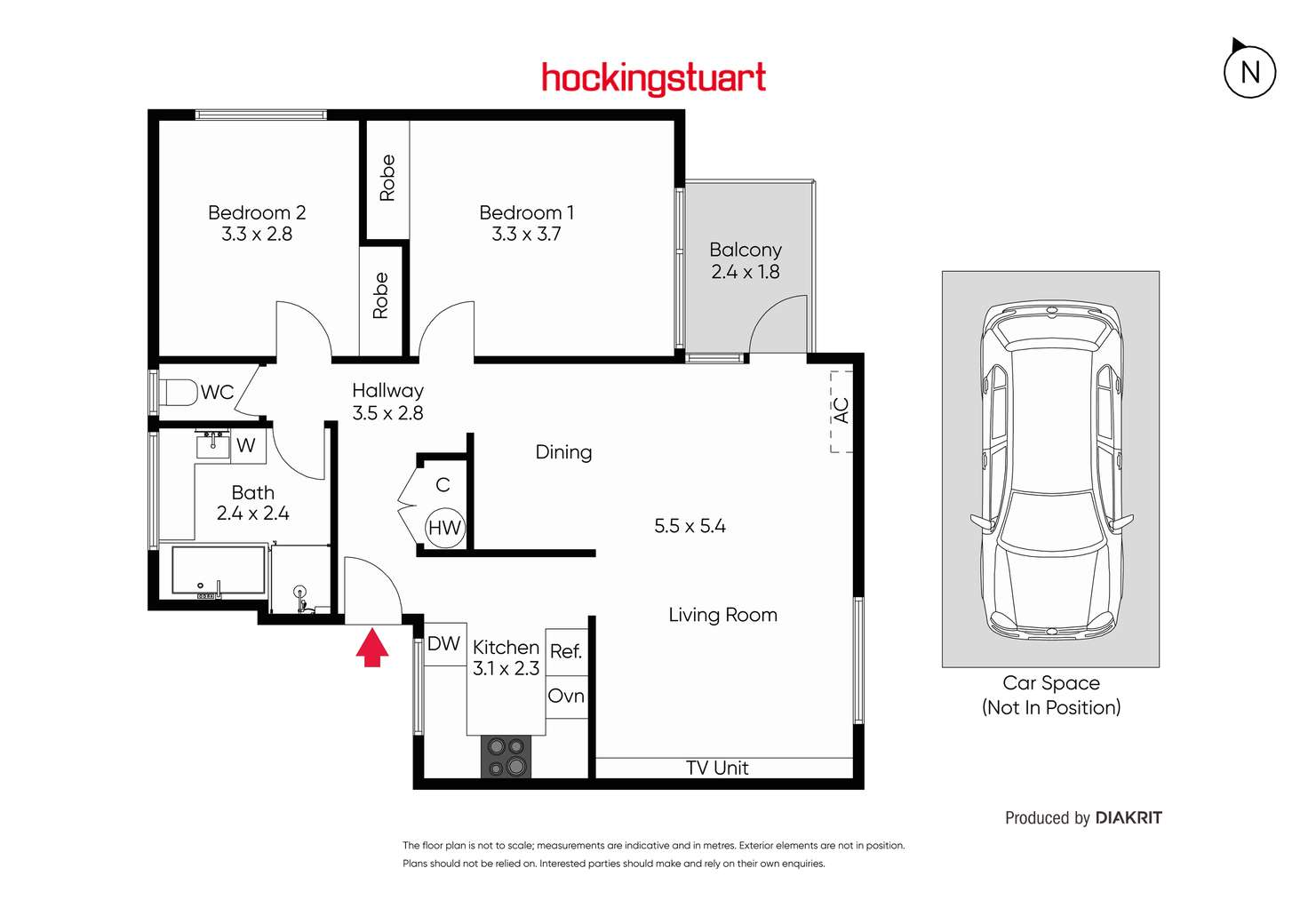 Floorplan of Homely apartment listing, 7/6 Lambert Road, Toorak VIC 3142