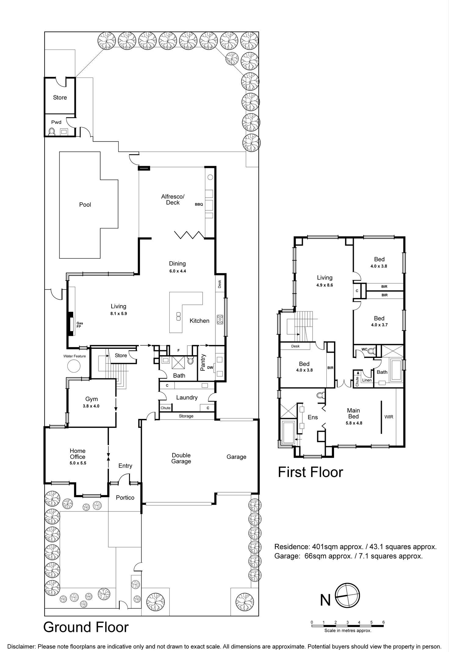 Floorplan of Homely house listing, 6 Daly Road, Sandringham VIC 3191