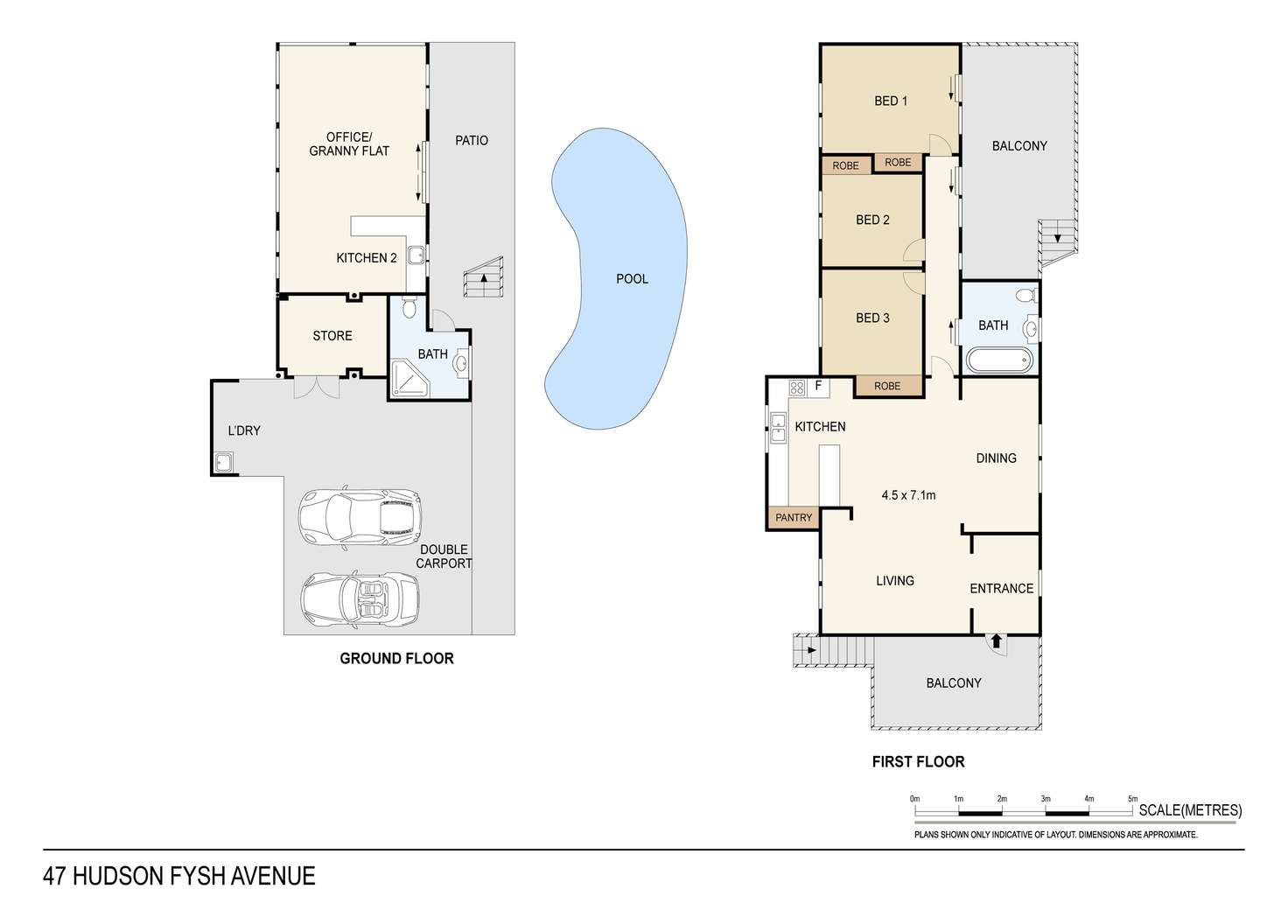 Floorplan of Homely house listing, 47 Hudson Fysh Avenue, Ludmilla NT 820