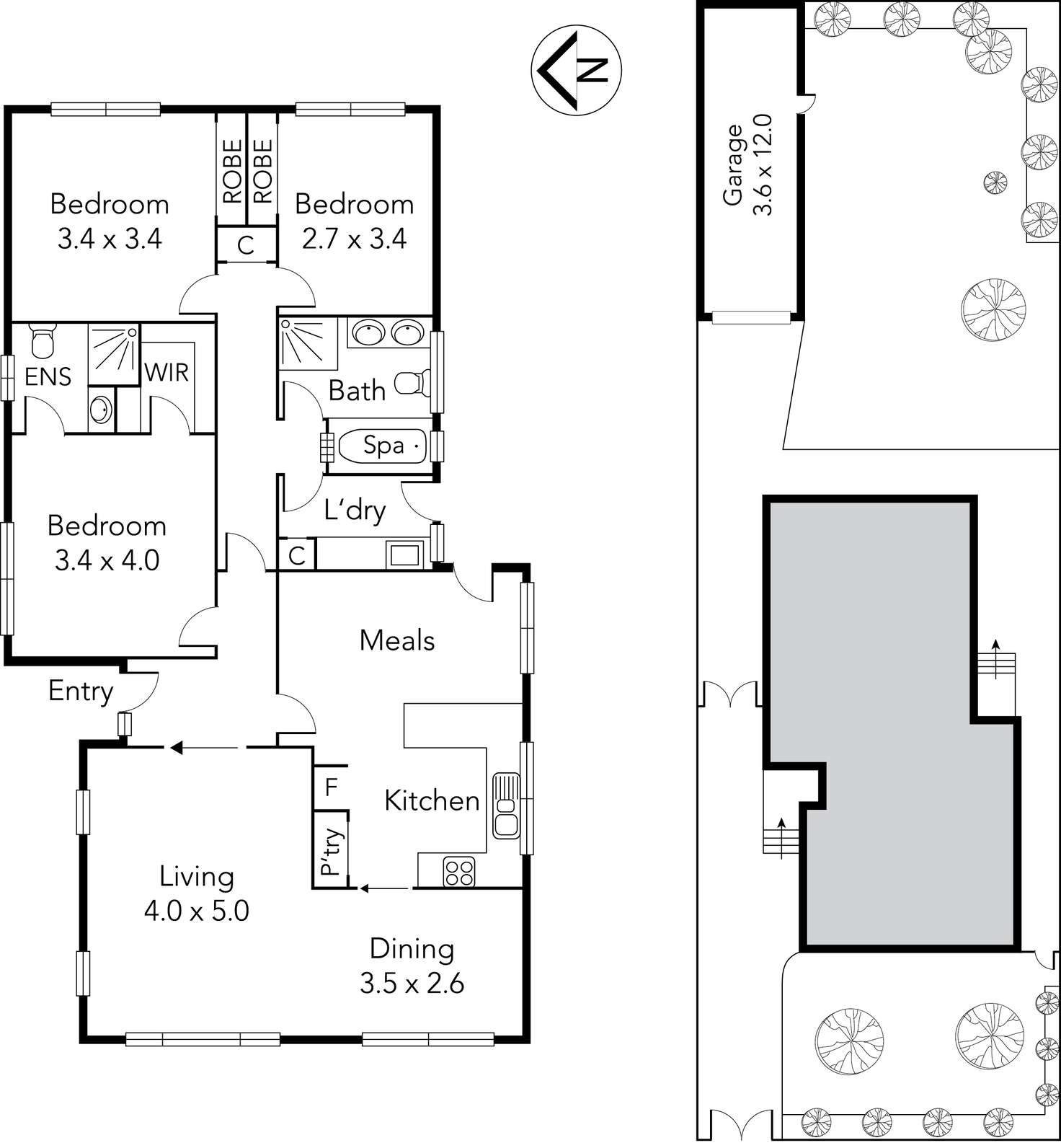 Floorplan of Homely house listing, 18 Leonard Street, Preston VIC 3072
