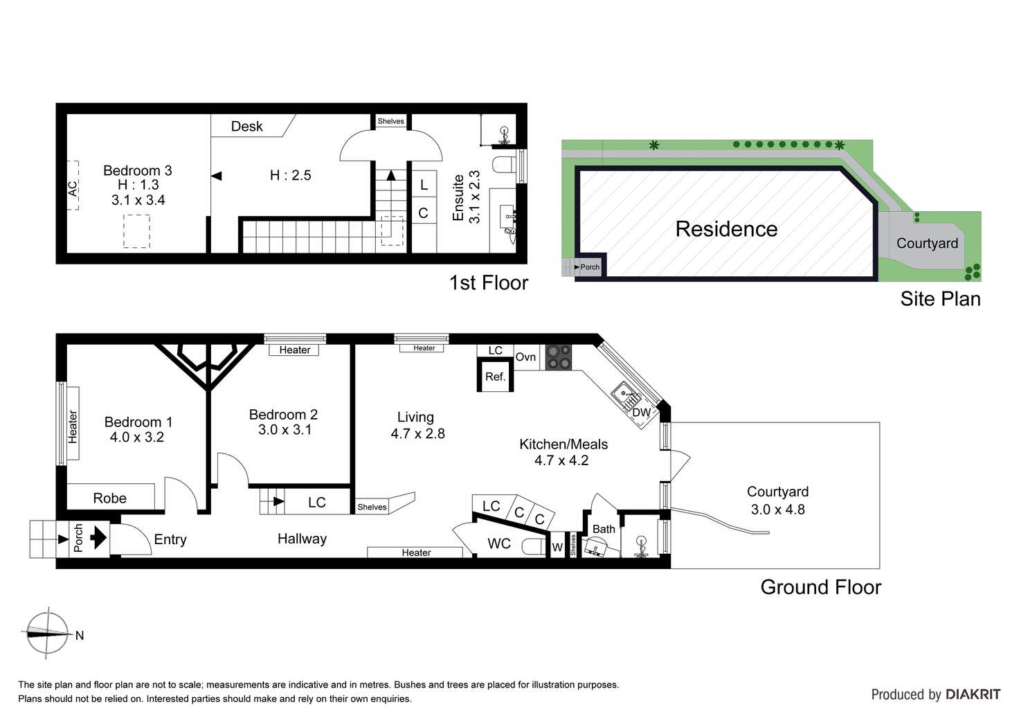 Floorplan of Homely house listing, 23 Wrights Terrace, Prahran VIC 3181