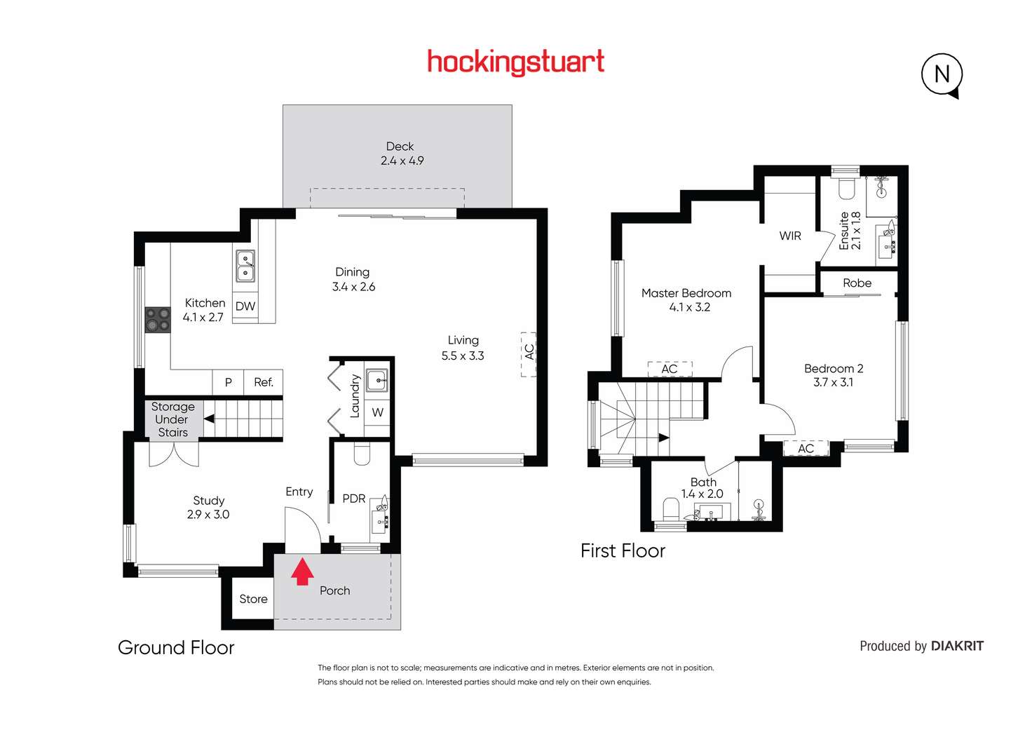 Floorplan of Homely townhouse listing, 50 Hamilton Street, Seddon VIC 3011