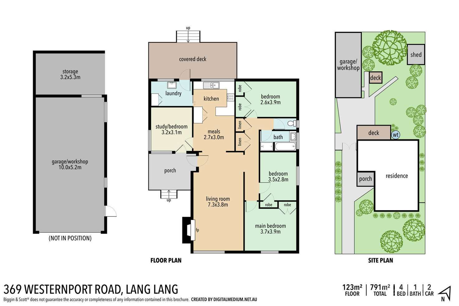 Floorplan of Homely house listing, 369 Westernport Road, Lang Lang VIC 3984