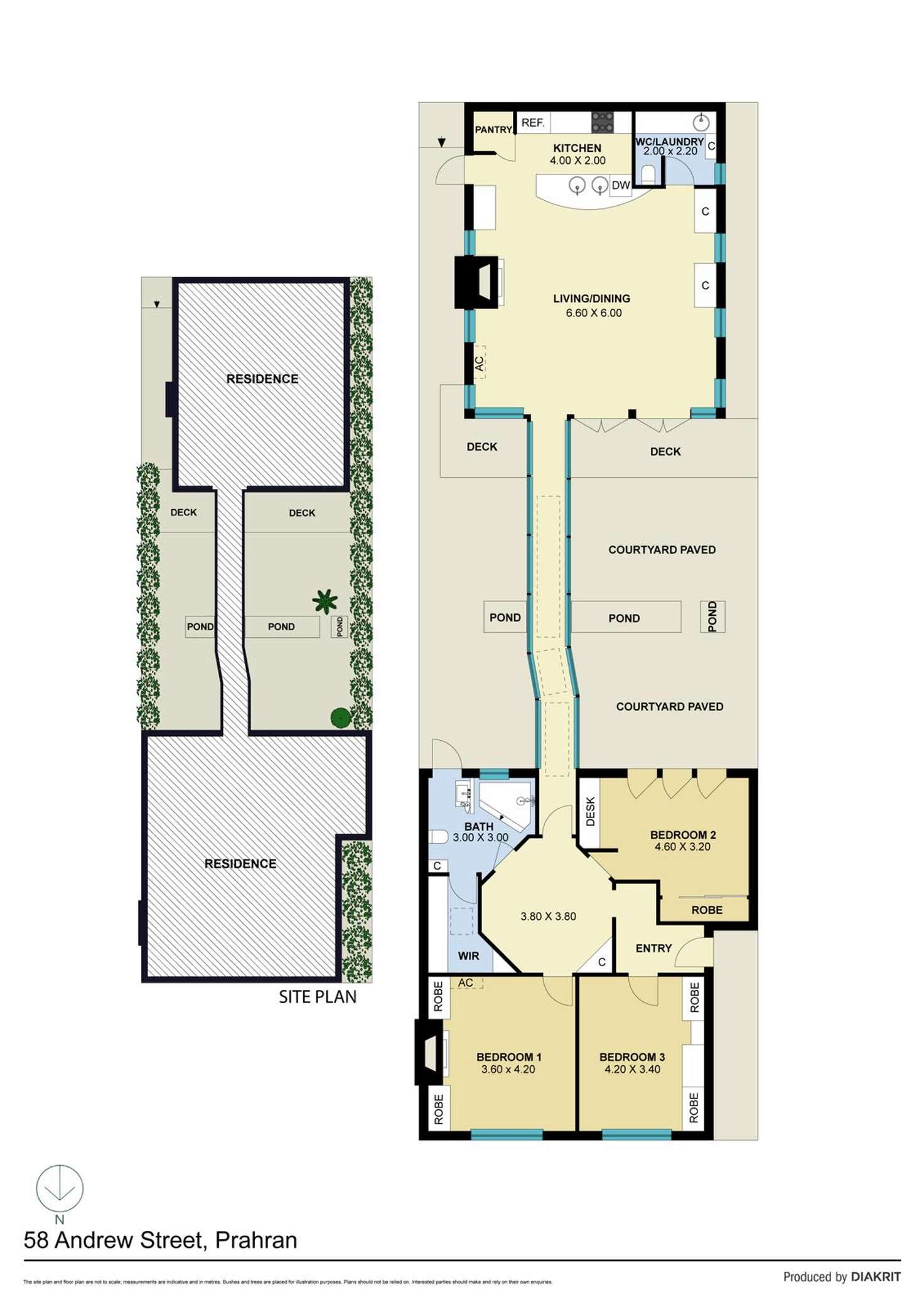 Floorplan of Homely house listing, 58 Andrew Street, Prahran VIC 3181
