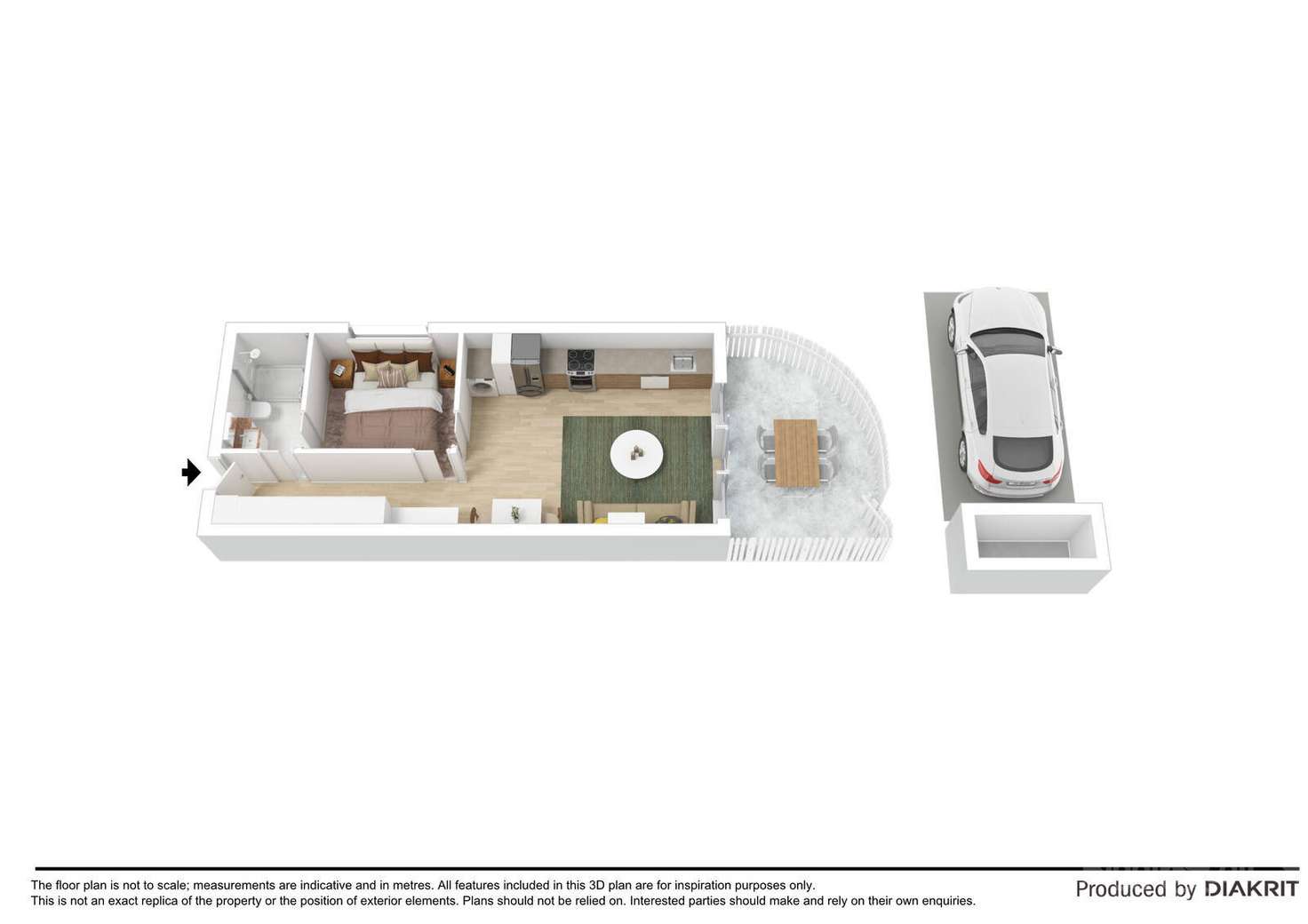 Floorplan of Homely apartment listing, 6/17 Robe Street, St Kilda VIC 3182