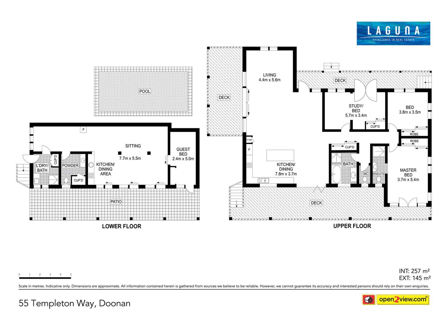 Floorplan of Homely house listing, 55 Templeton Way, Doonan QLD 4562