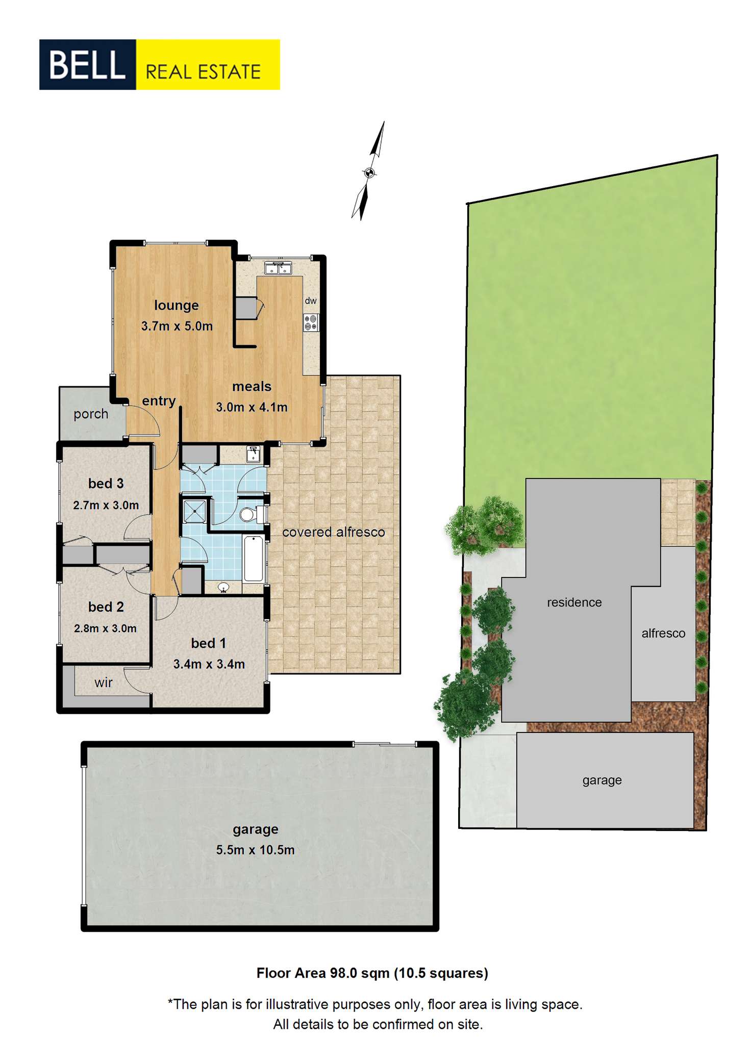 Floorplan of Homely house listing, 8 Woodridge Close, Montrose VIC 3765