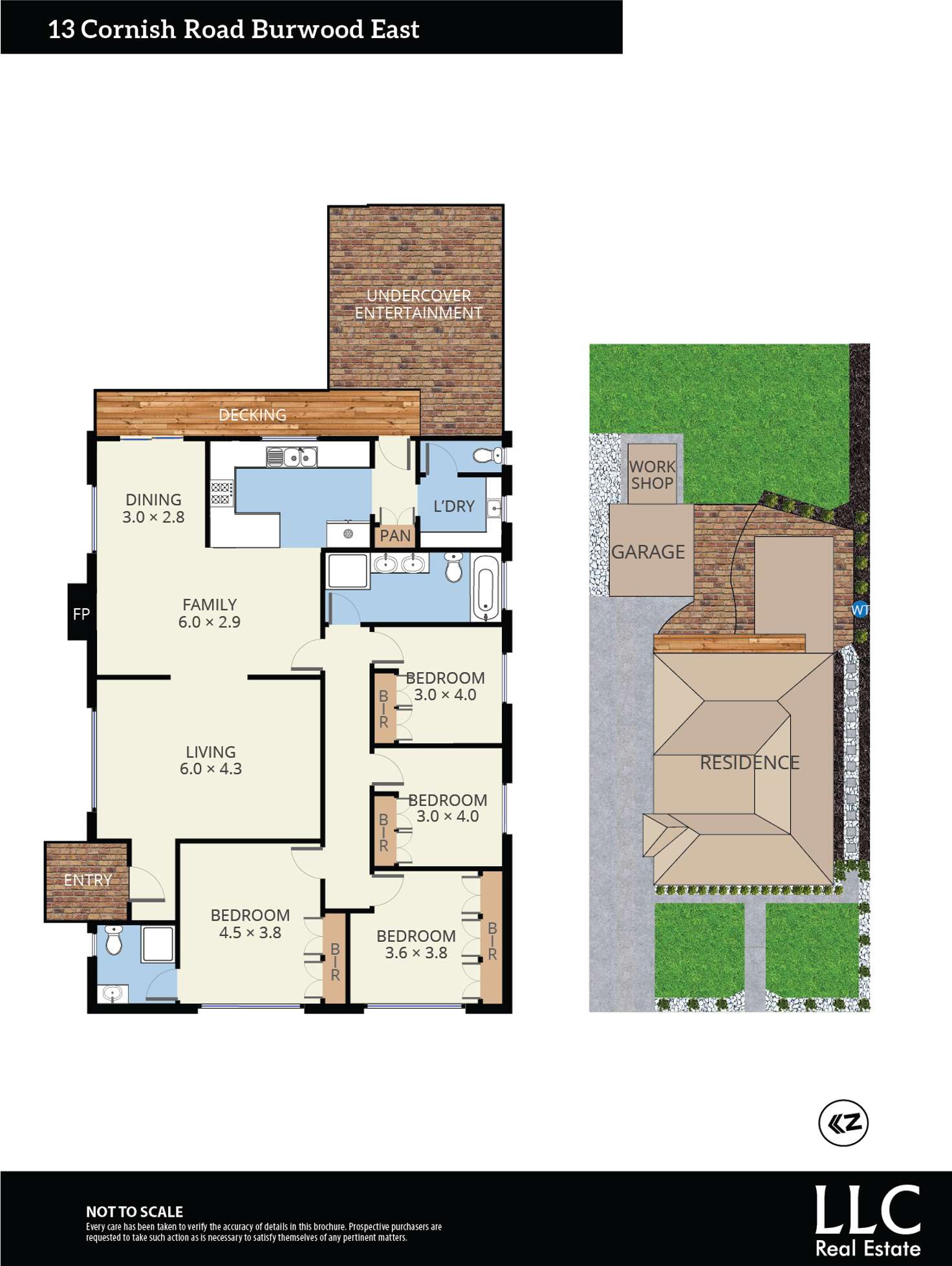Floorplan of Homely house listing, 13 Cornish Road, Burwood East VIC 3151