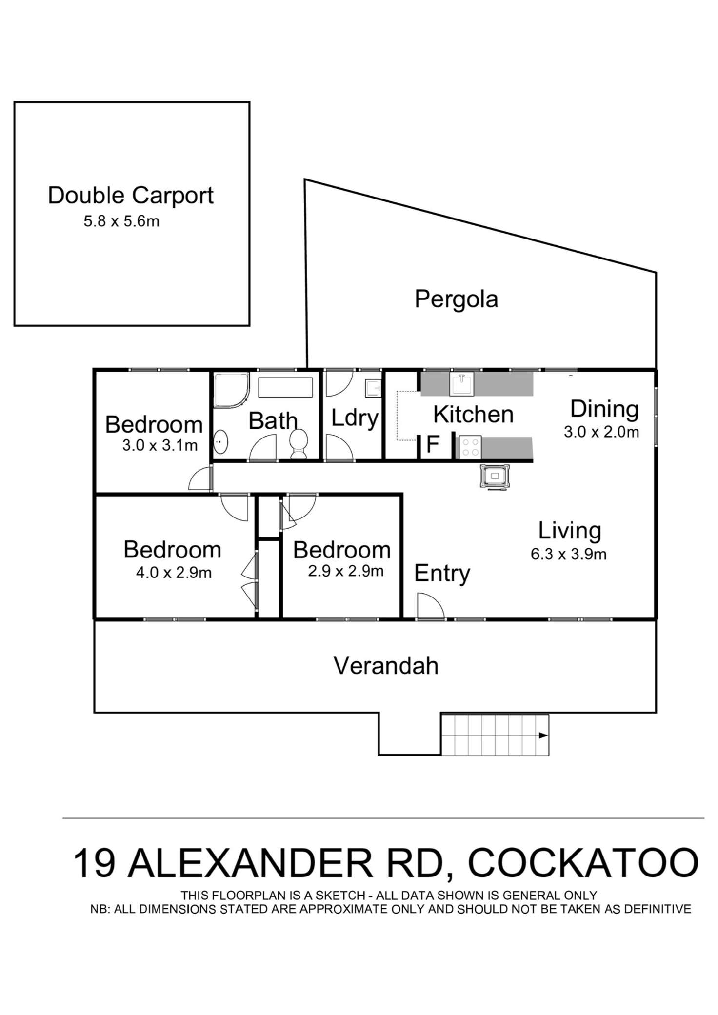 Floorplan of Homely house listing, 19 Alexander Road, Cockatoo VIC 3781