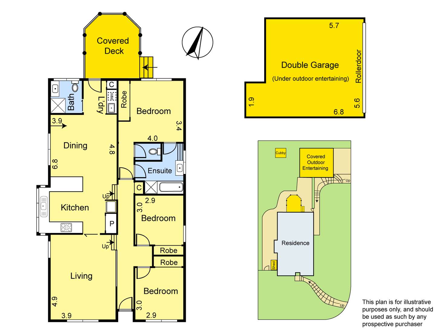 Floorplan of Homely house listing, 121 Plenty River Drive, Greensborough VIC 3088