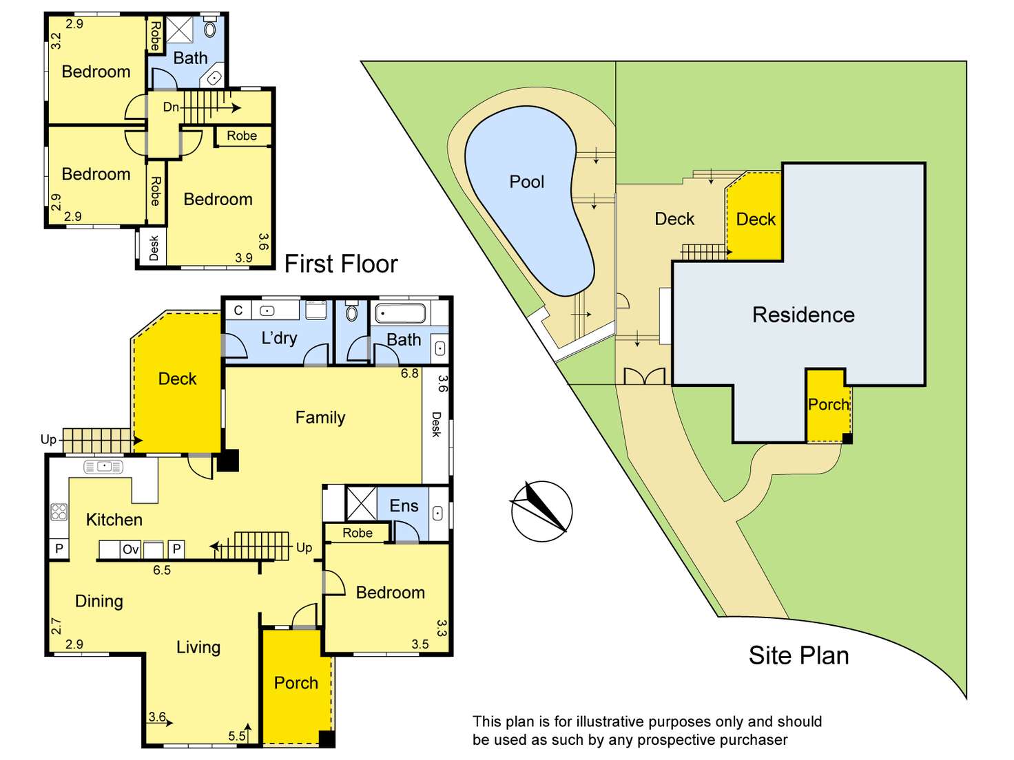 Floorplan of Homely house listing, 6 Albert Court, Greensborough VIC 3088