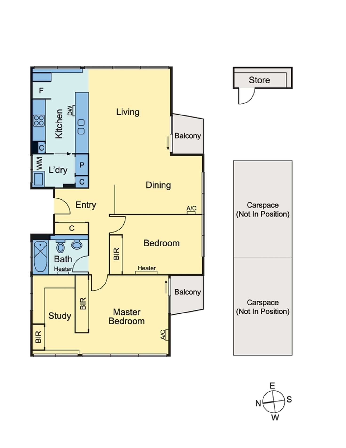 Floorplan of Homely apartment listing, 11/67 Murphy Street, South Yarra VIC 3141