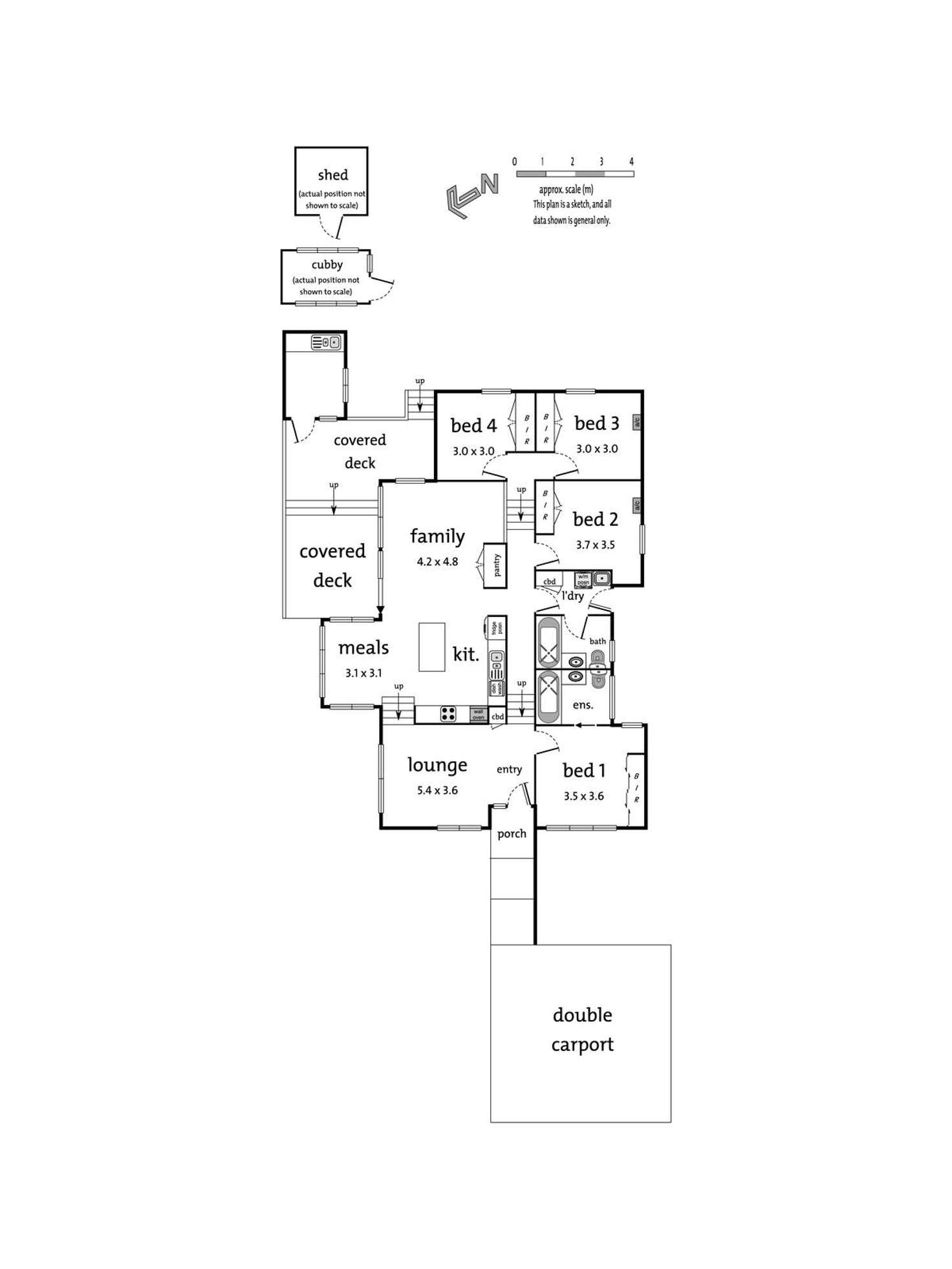 Floorplan of Homely house listing, 11 Sharrow Road, Mitcham VIC 3132