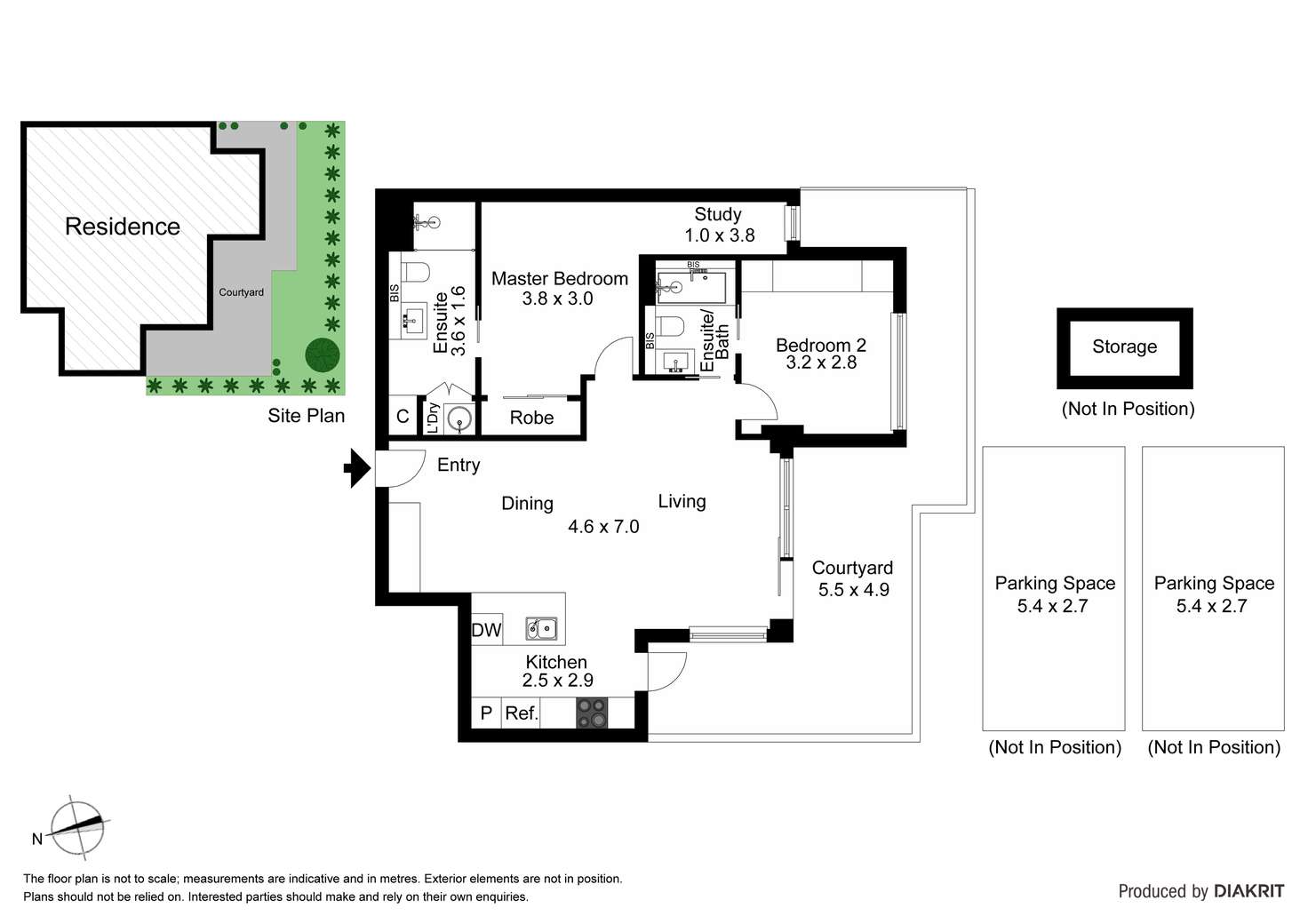 Floorplan of Homely apartment listing, 5/281 Tooronga Road, Glen Iris VIC 3146