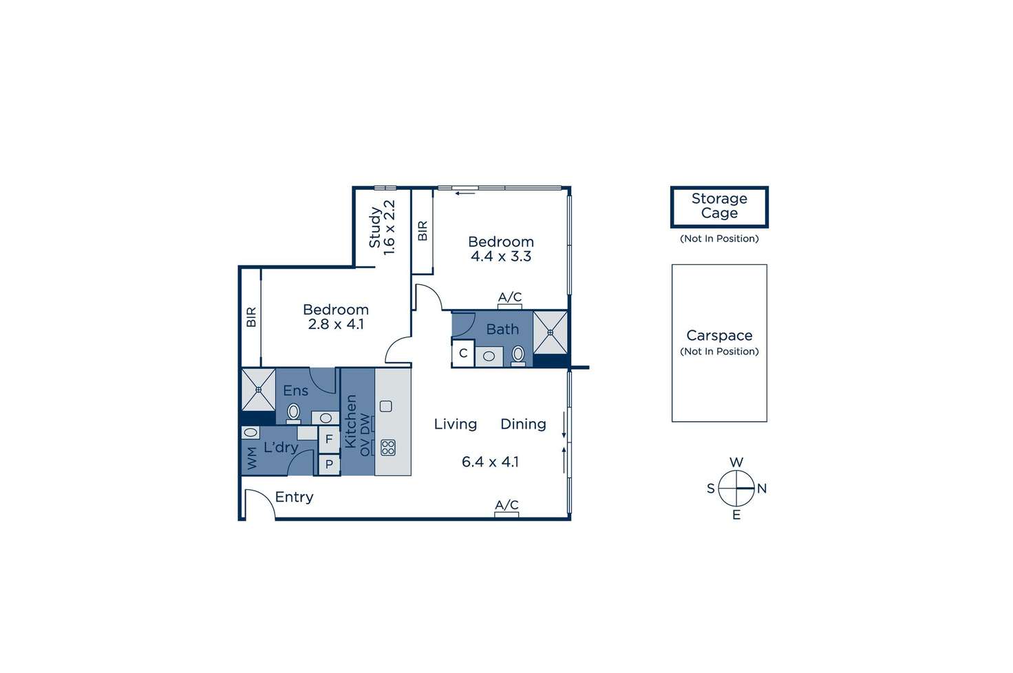 Floorplan of Homely apartment listing, 905/155 Franklin Street, Melbourne VIC 3000