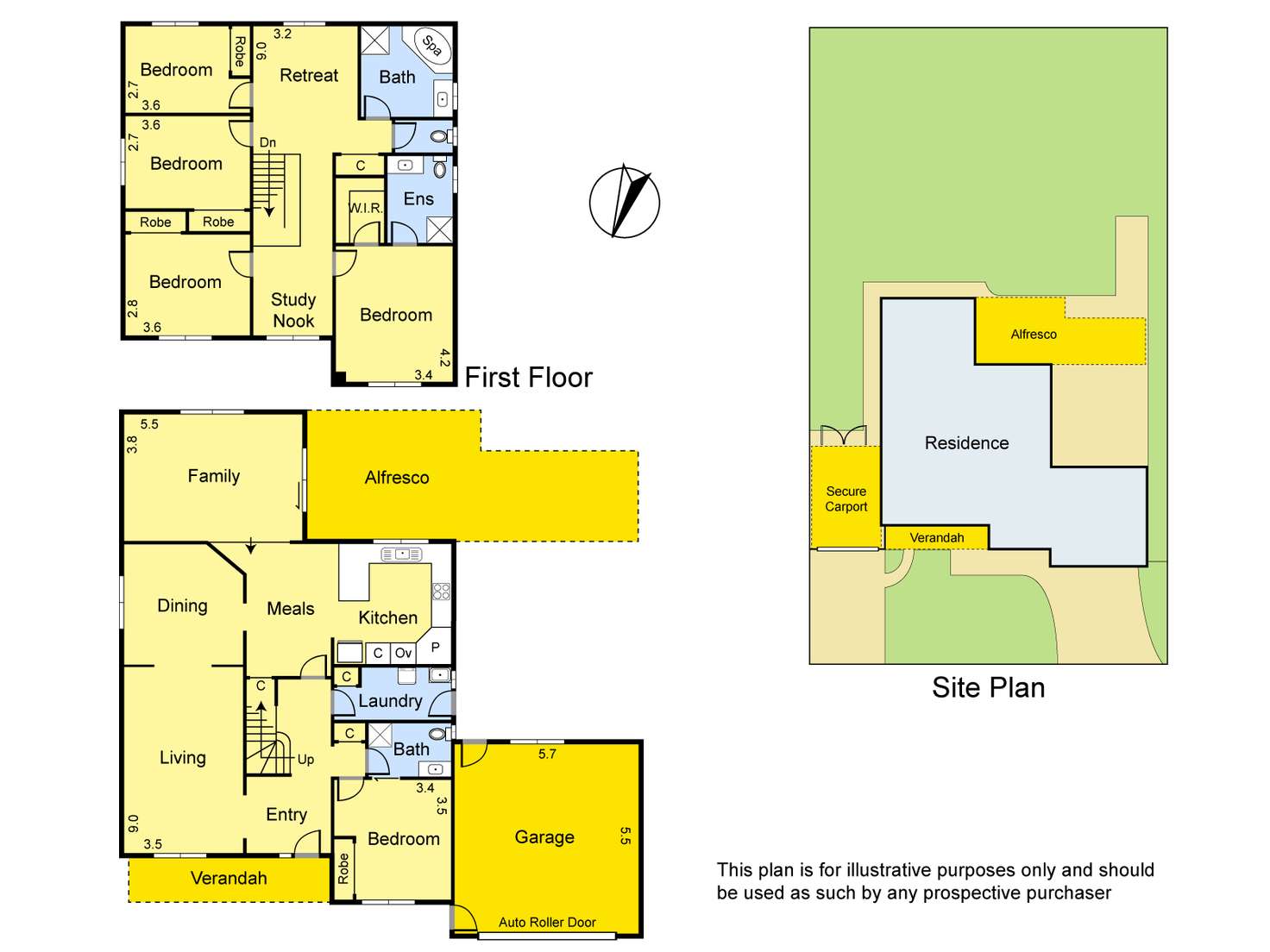 Floorplan of Homely house listing, 38 Symon Crescent, Greensborough VIC 3088