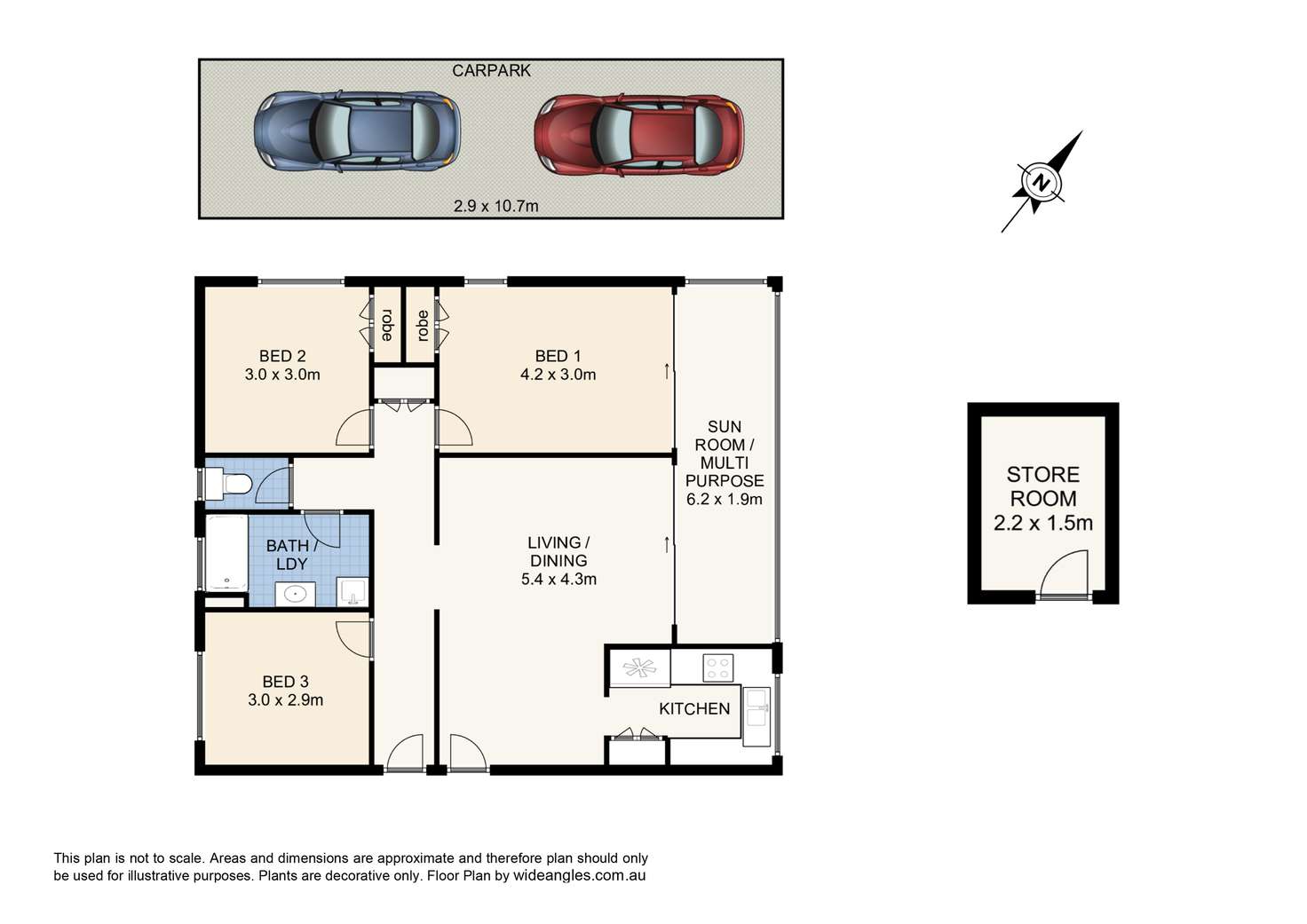 Floorplan of Homely unit listing, 6/101 Harts Road, Indooroopilly QLD 4068