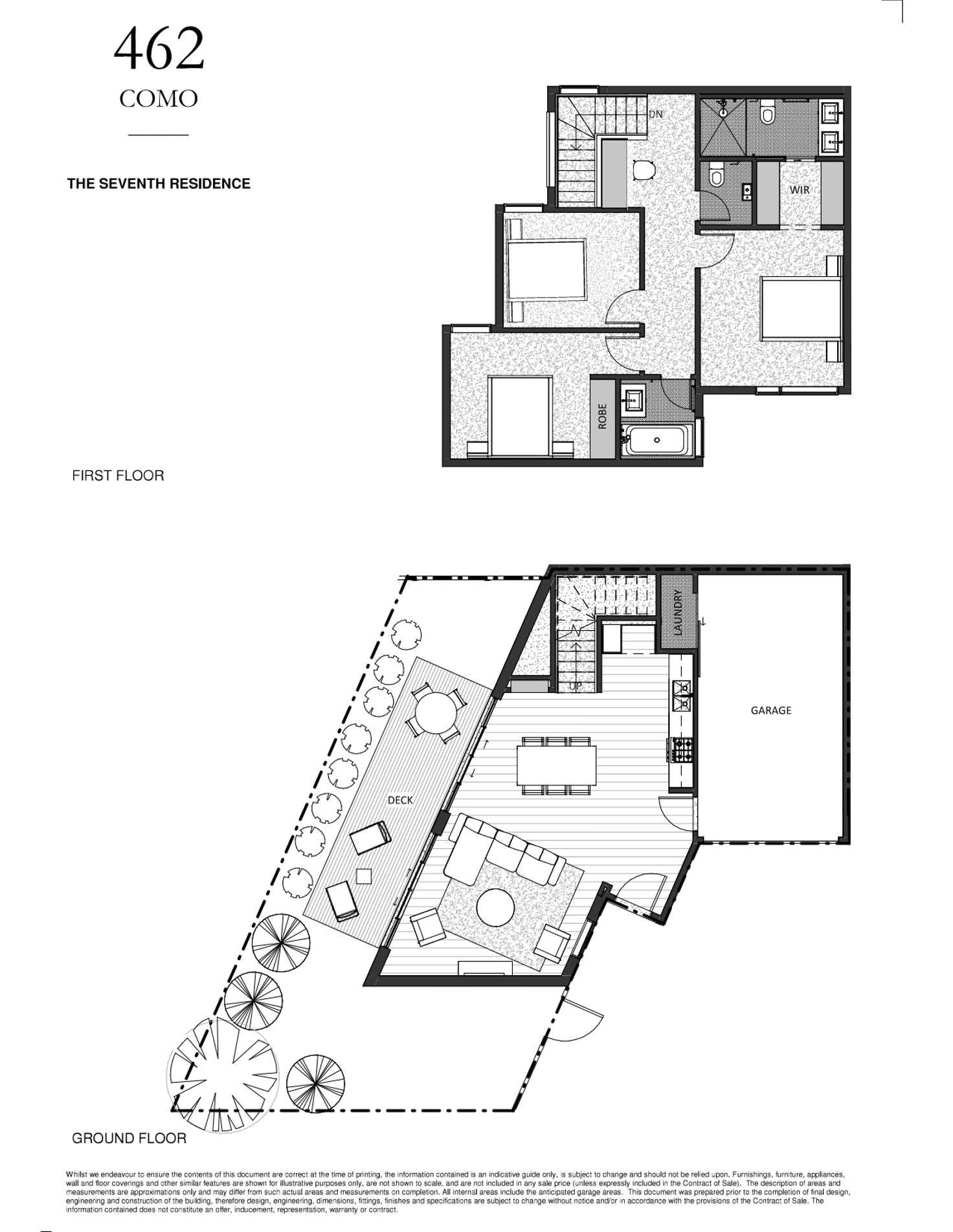 Floorplan of Homely townhouse listing, 7/462 Como Parade, Mordialloc VIC 3195