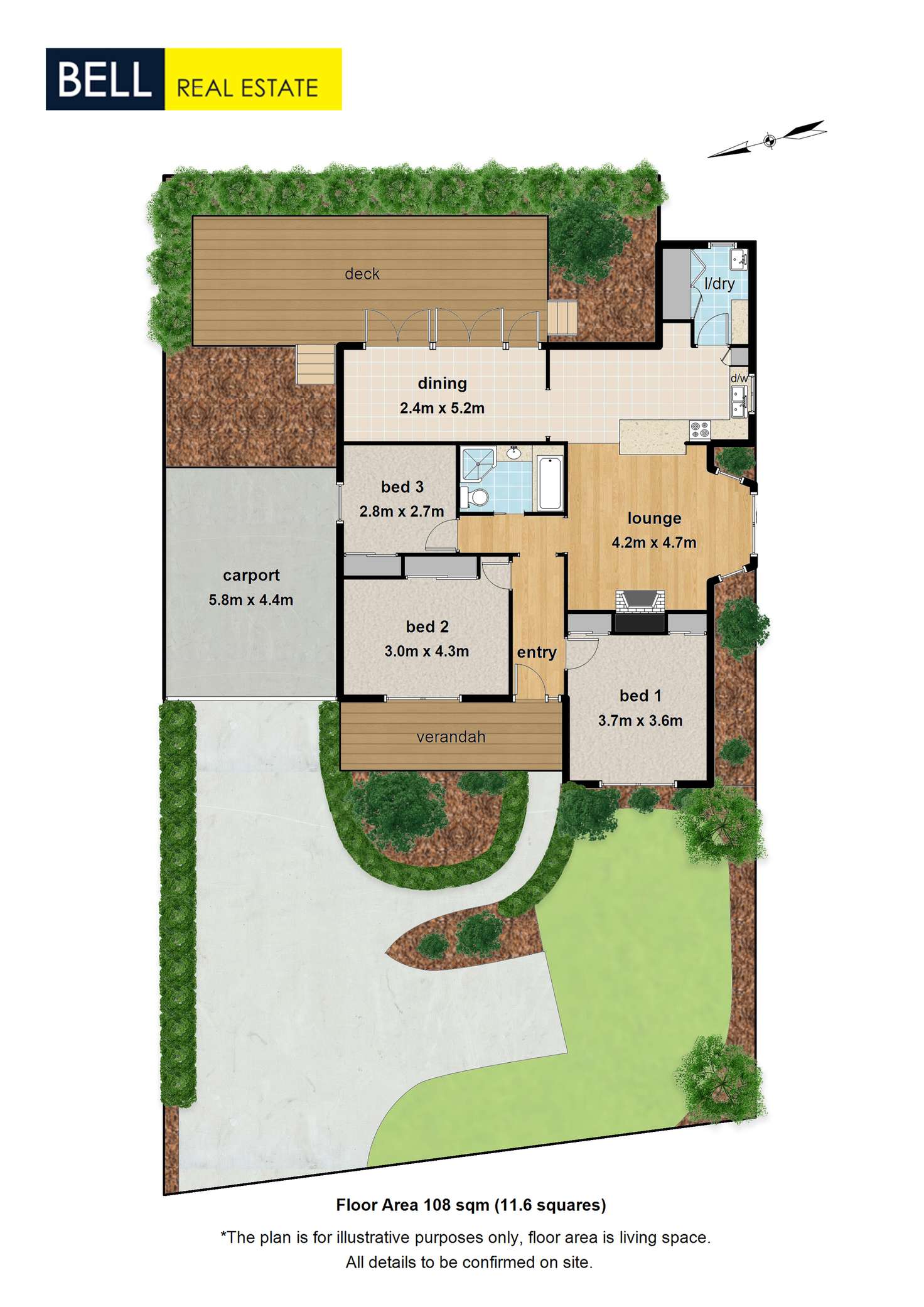 Floorplan of Homely house listing, 1/451 Dorset Road, Croydon VIC 3136