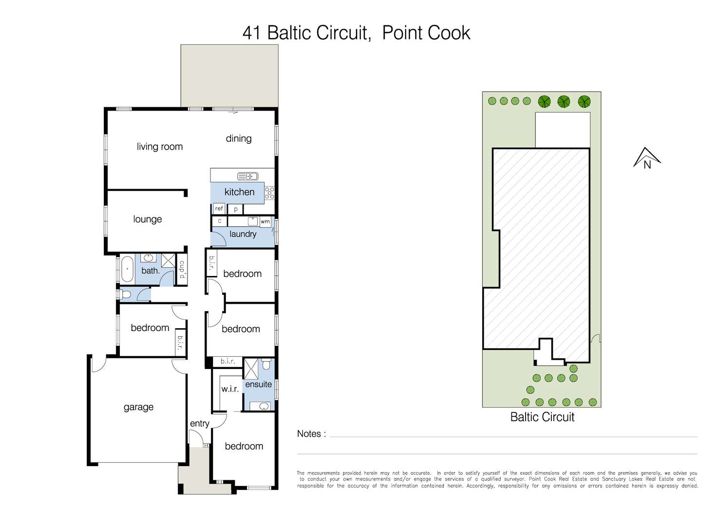 Floorplan of Homely house listing, 41 Baltic Circuit, Point Cook VIC 3030