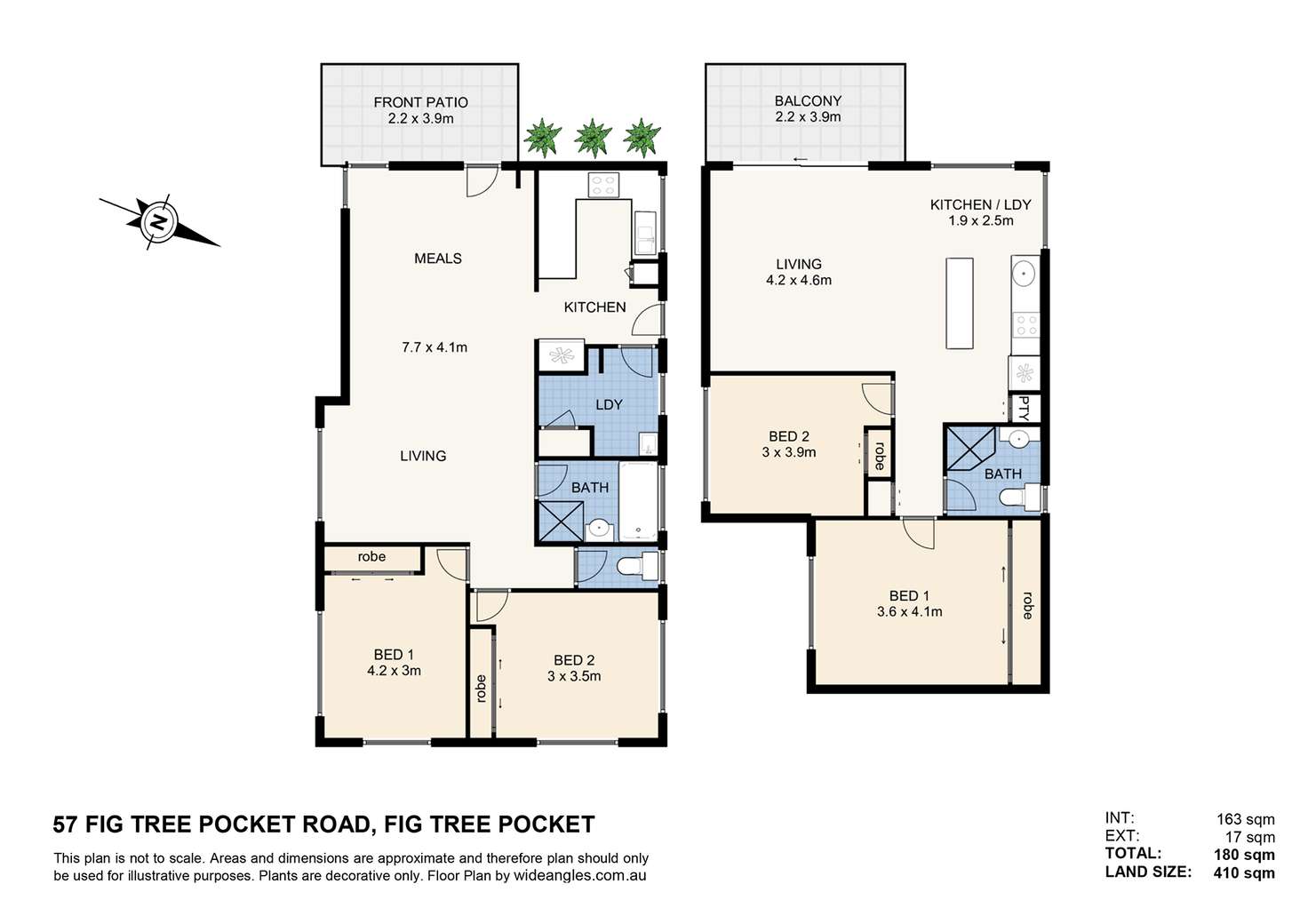 Floorplan of Homely house listing, 57 Fig Tree Pocket Road, Chapel Hill QLD 4069