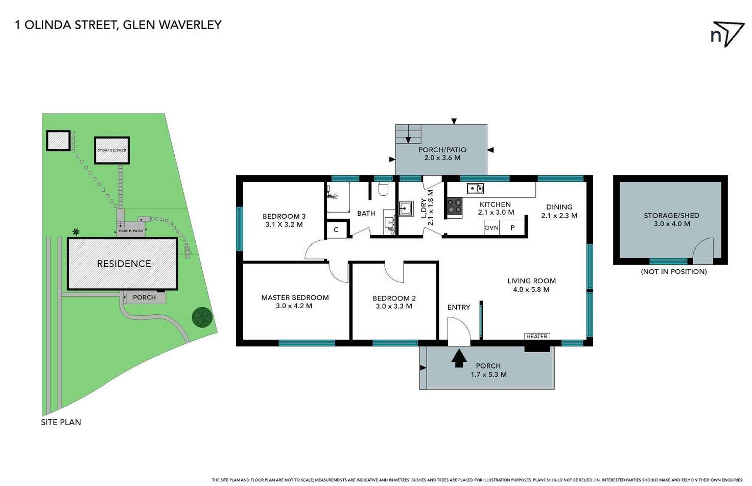 Floorplan of Homely house listing, 1 Olinda Street, Glen Waverley VIC 3150