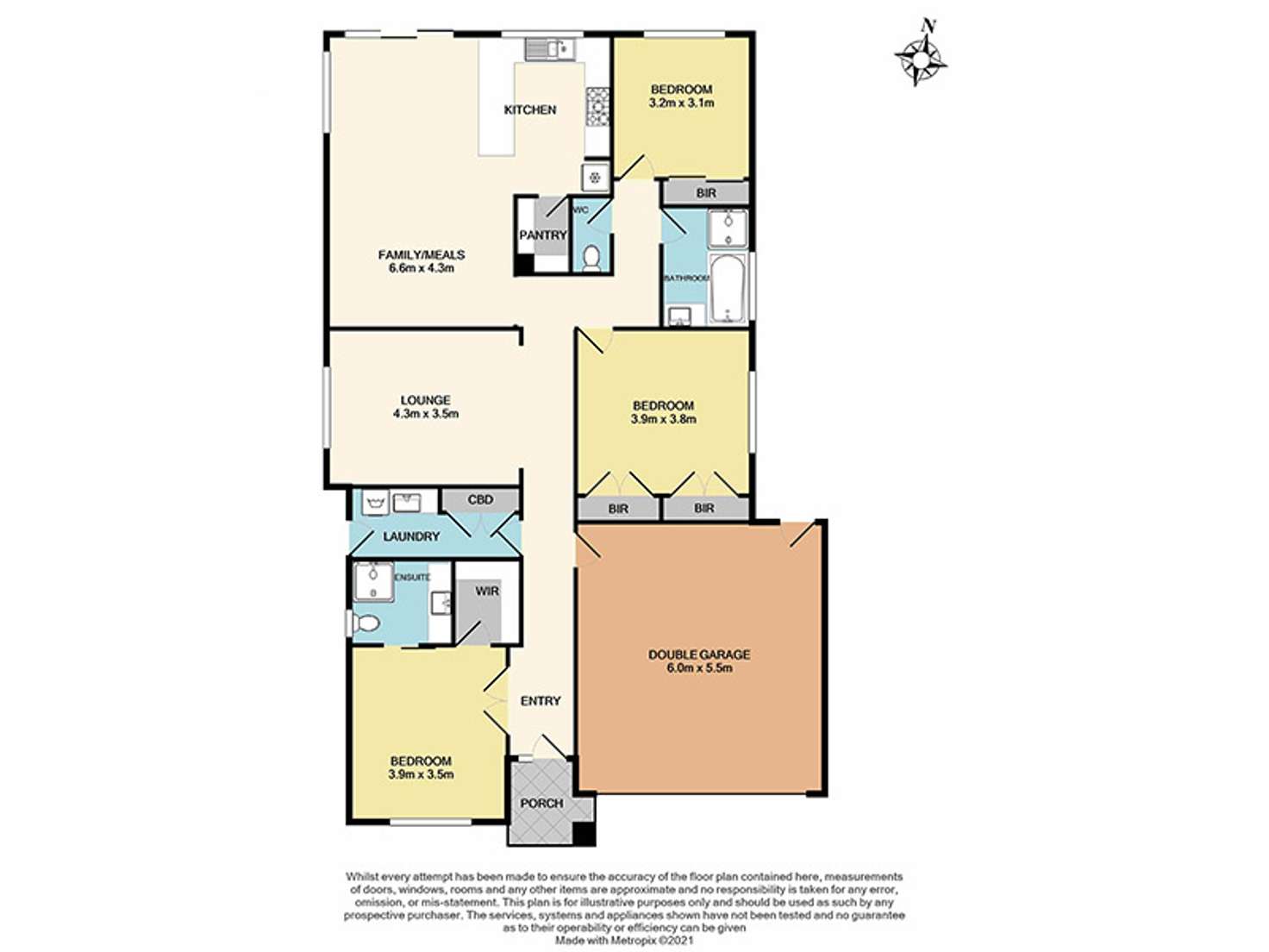 Floorplan of Homely house listing, 40 Kenneth Road, Pakenham VIC 3810