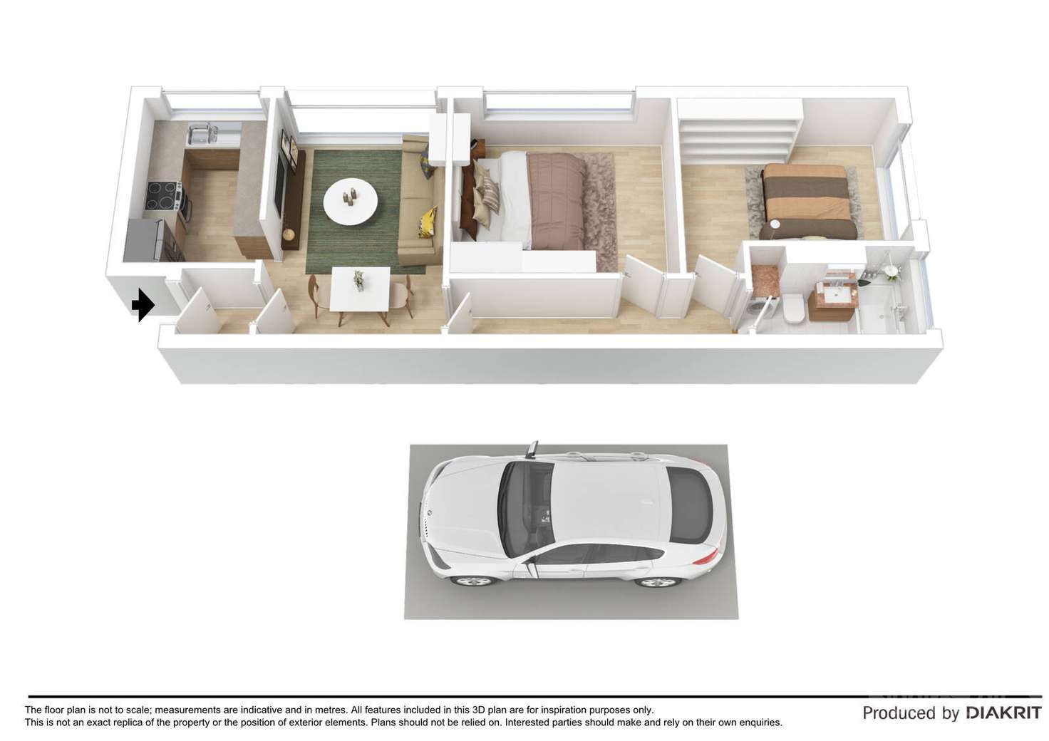 Floorplan of Homely apartment listing, 13/45 Robe Street, St Kilda VIC 3182