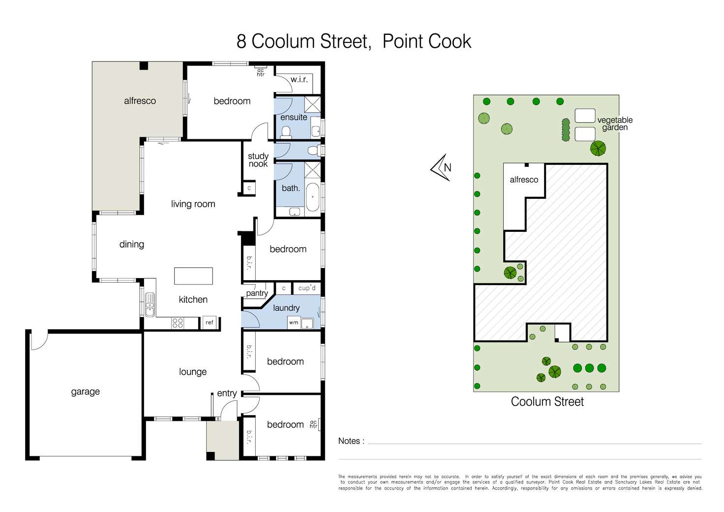 Floorplan of Homely house listing, 8 Coolum Street, Point Cook VIC 3030