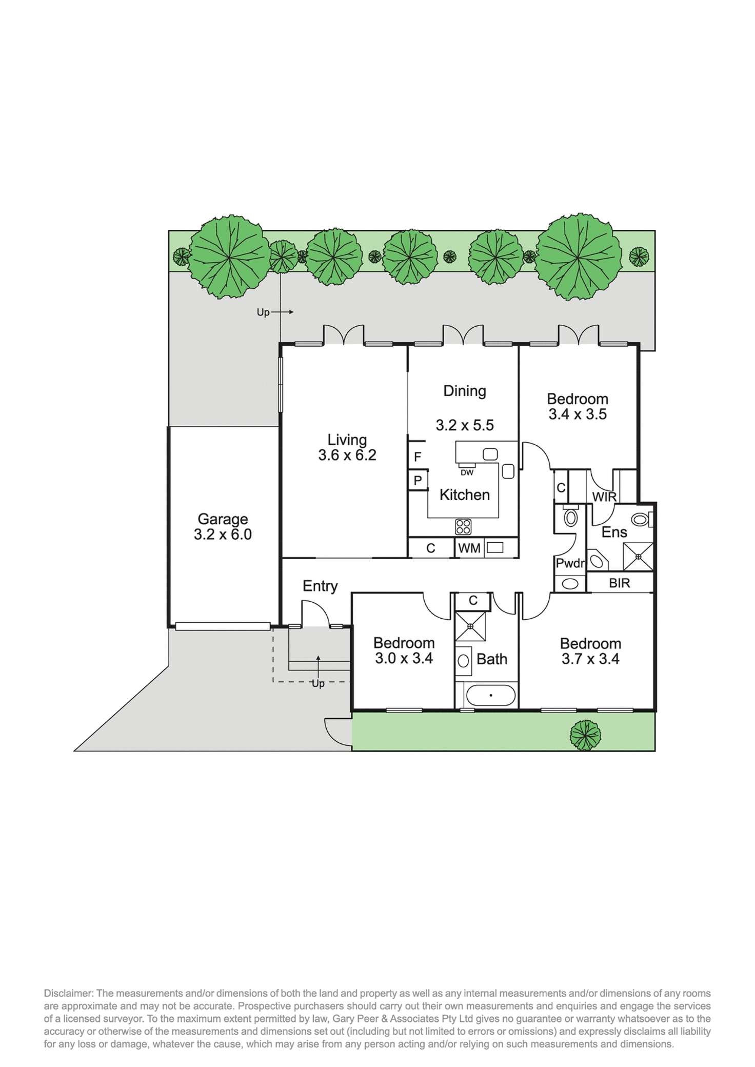 Floorplan of Homely townhouse listing, 2/28 Fallon Street, Caulfield VIC 3162