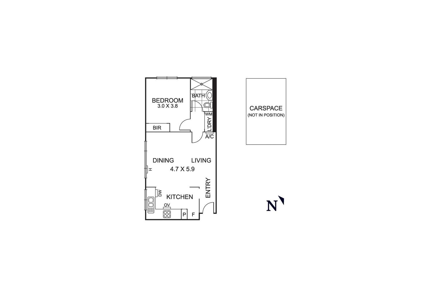 Floorplan of Homely apartment listing, 9/28 Lewisham Road, Windsor VIC 3181
