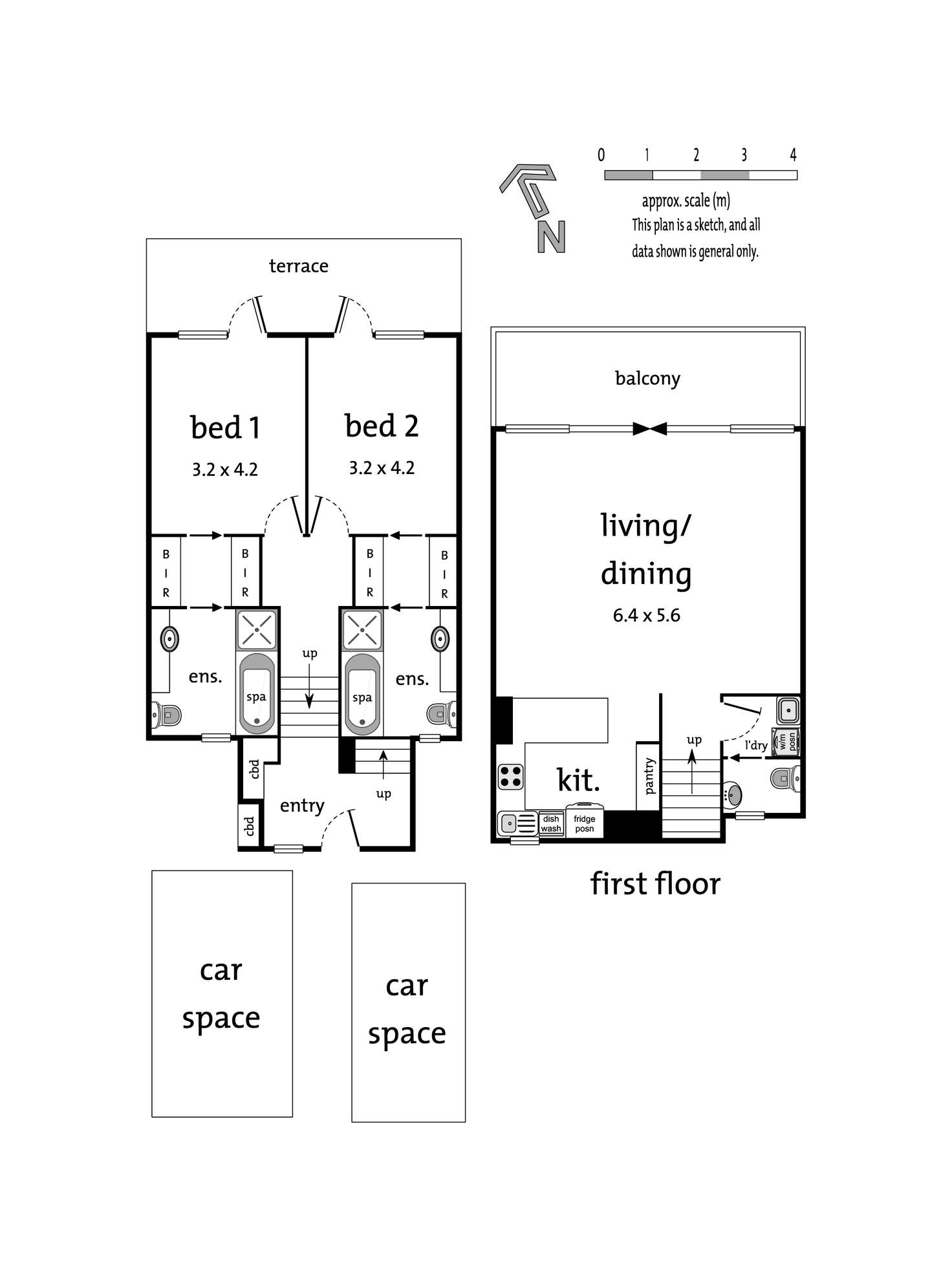 Floorplan of Homely townhouse listing, 12 St Andrews Court, Chirnside Park VIC 3116