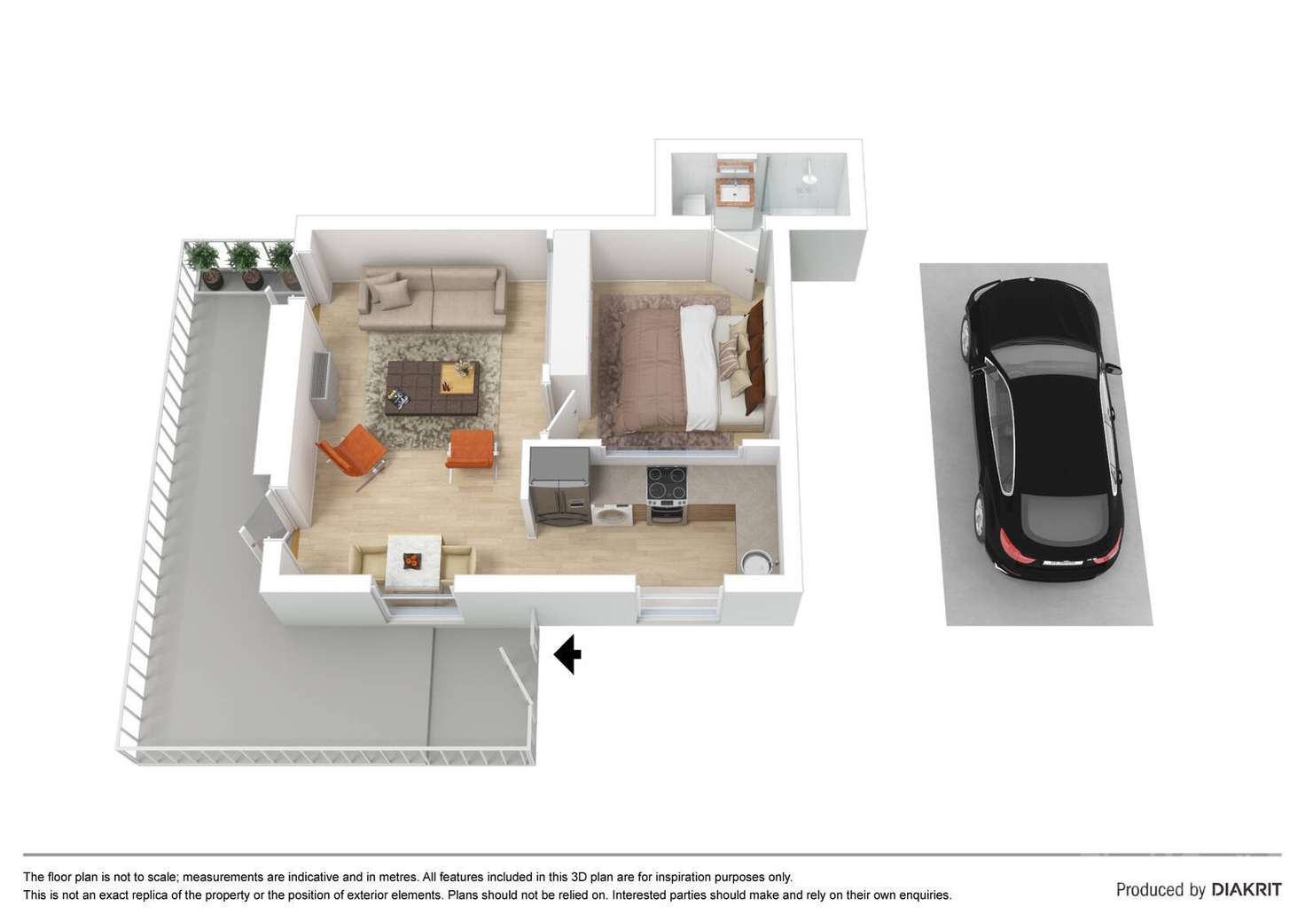 Floorplan of Homely apartment listing, 10/39 Acland Street, St Kilda VIC 3182