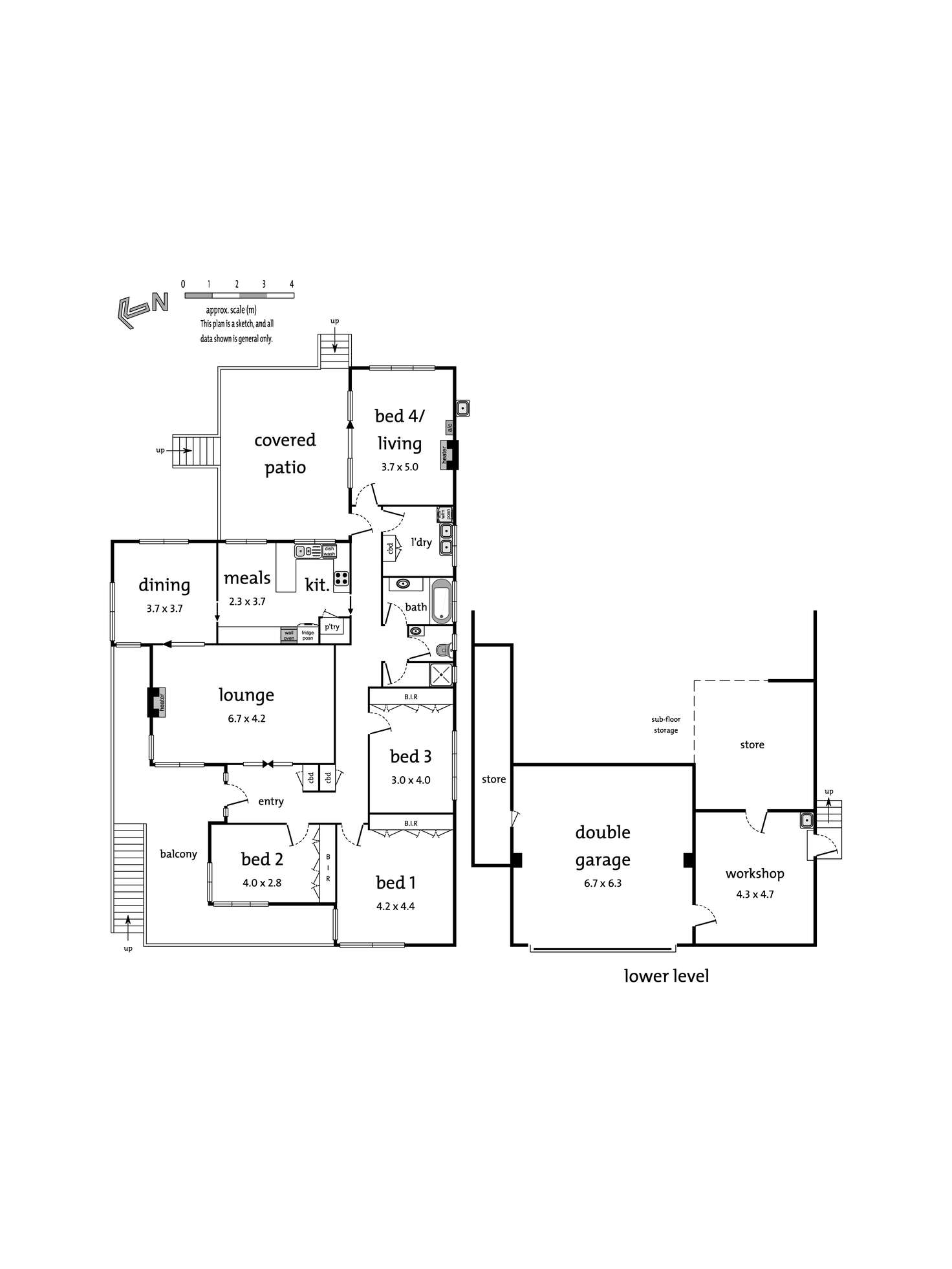 Floorplan of Homely house listing, 16 Hotham Street, Templestowe Lower VIC 3107