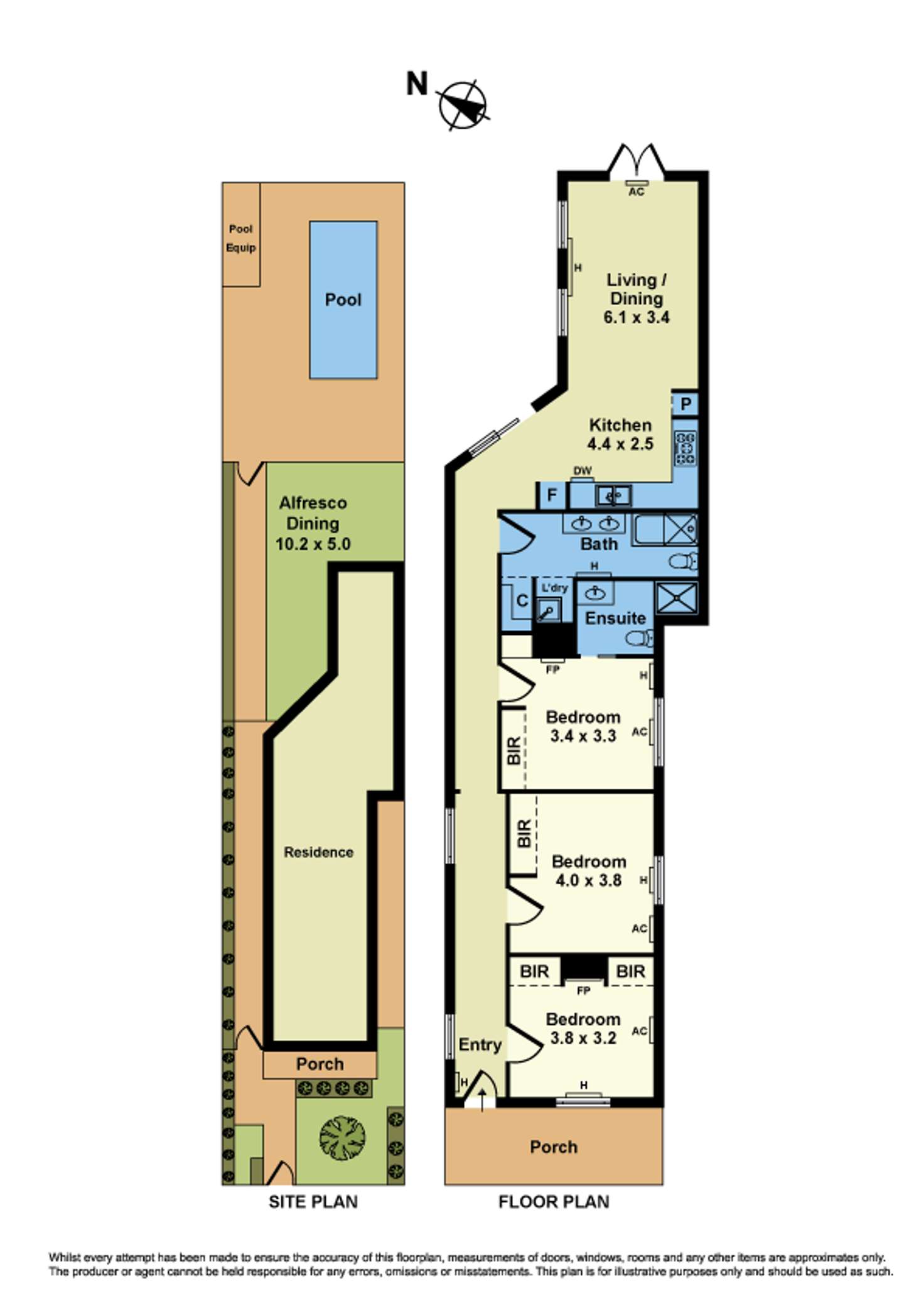 Floorplan of Homely house listing, 54 Power Street, Williamstown VIC 3016