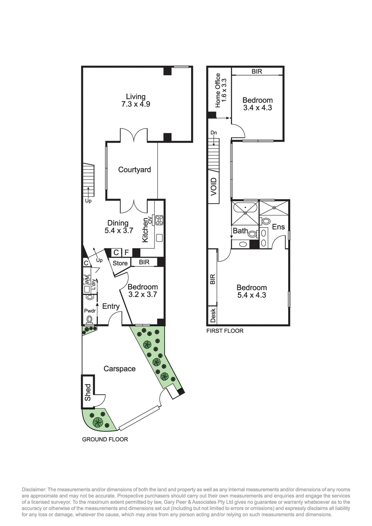 Floorplan of Homely townhouse listing, 4/8 Derby Crescent, Caulfield East VIC 3145