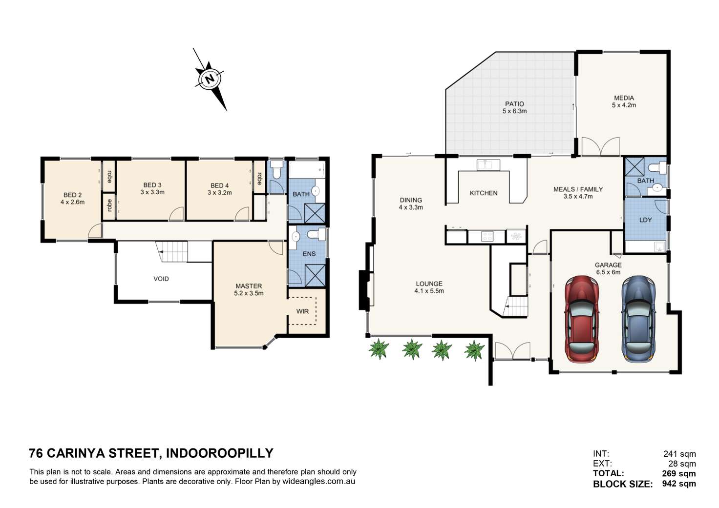 Floorplan of Homely house listing, 76 Carinya Street, Indooroopilly QLD 4068