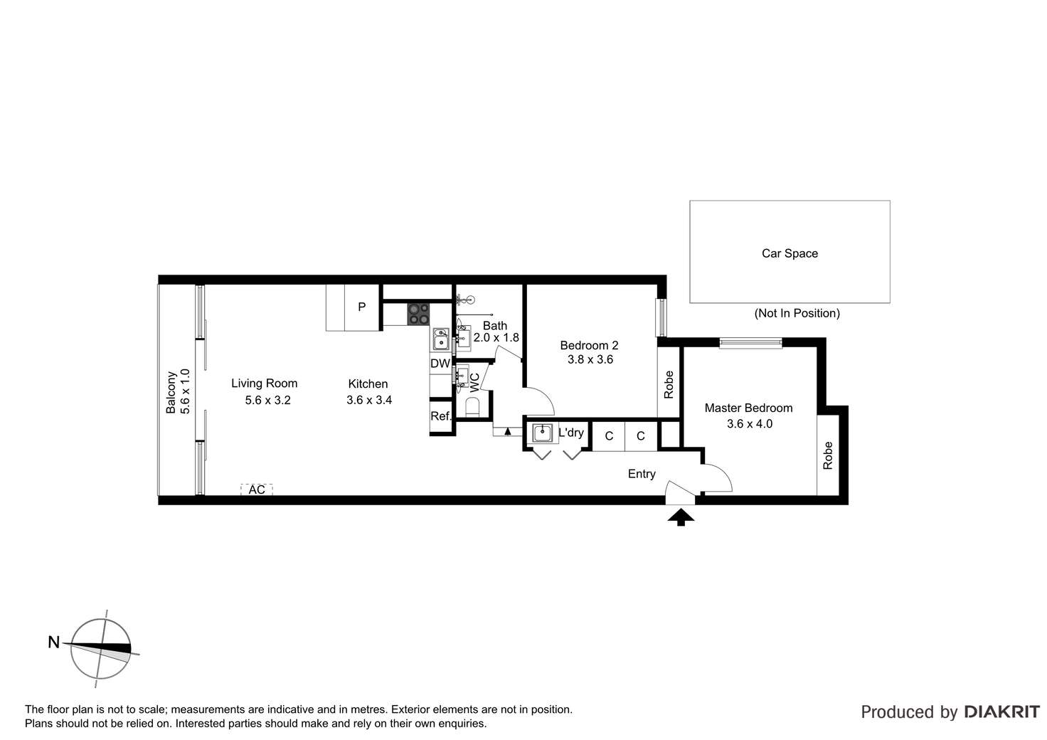 Floorplan of Homely apartment listing, 404/12 Anchor Place, Prahran VIC 3181