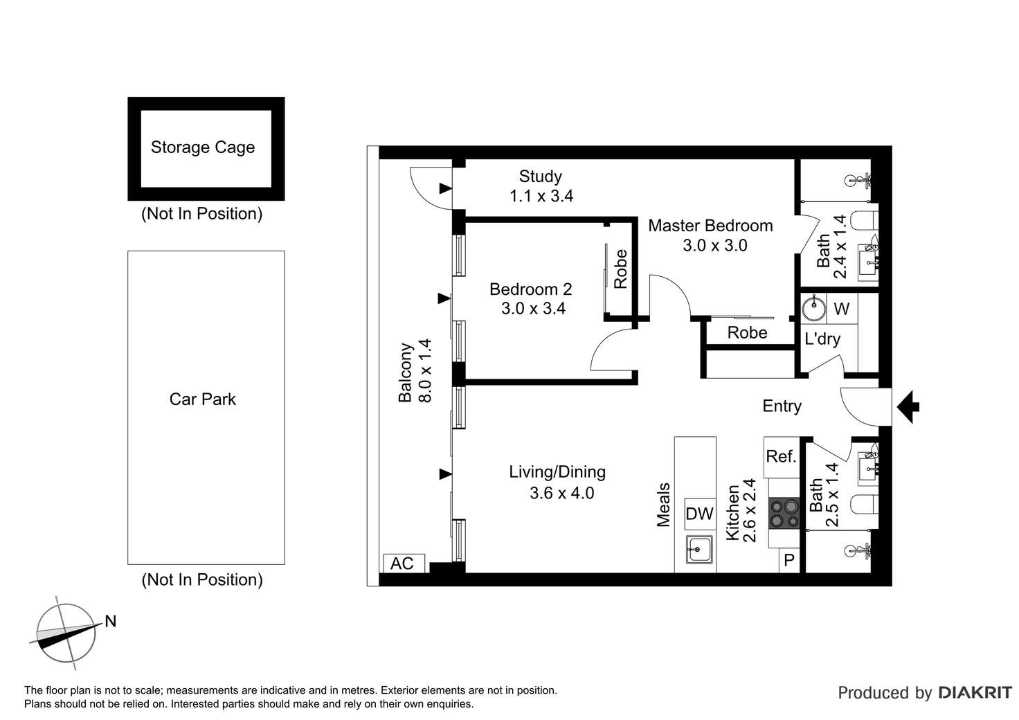 Floorplan of Homely apartment listing, 209/2 Hobson Street, South Yarra VIC 3141