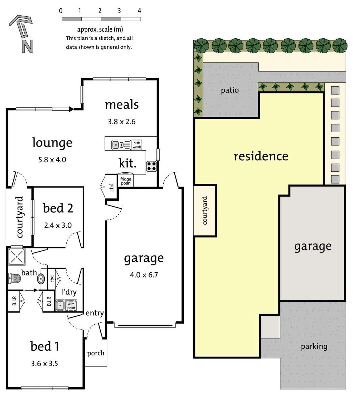 Floorplan of Homely unit listing, 9/1 Daws Road, Doncaster East VIC 3109